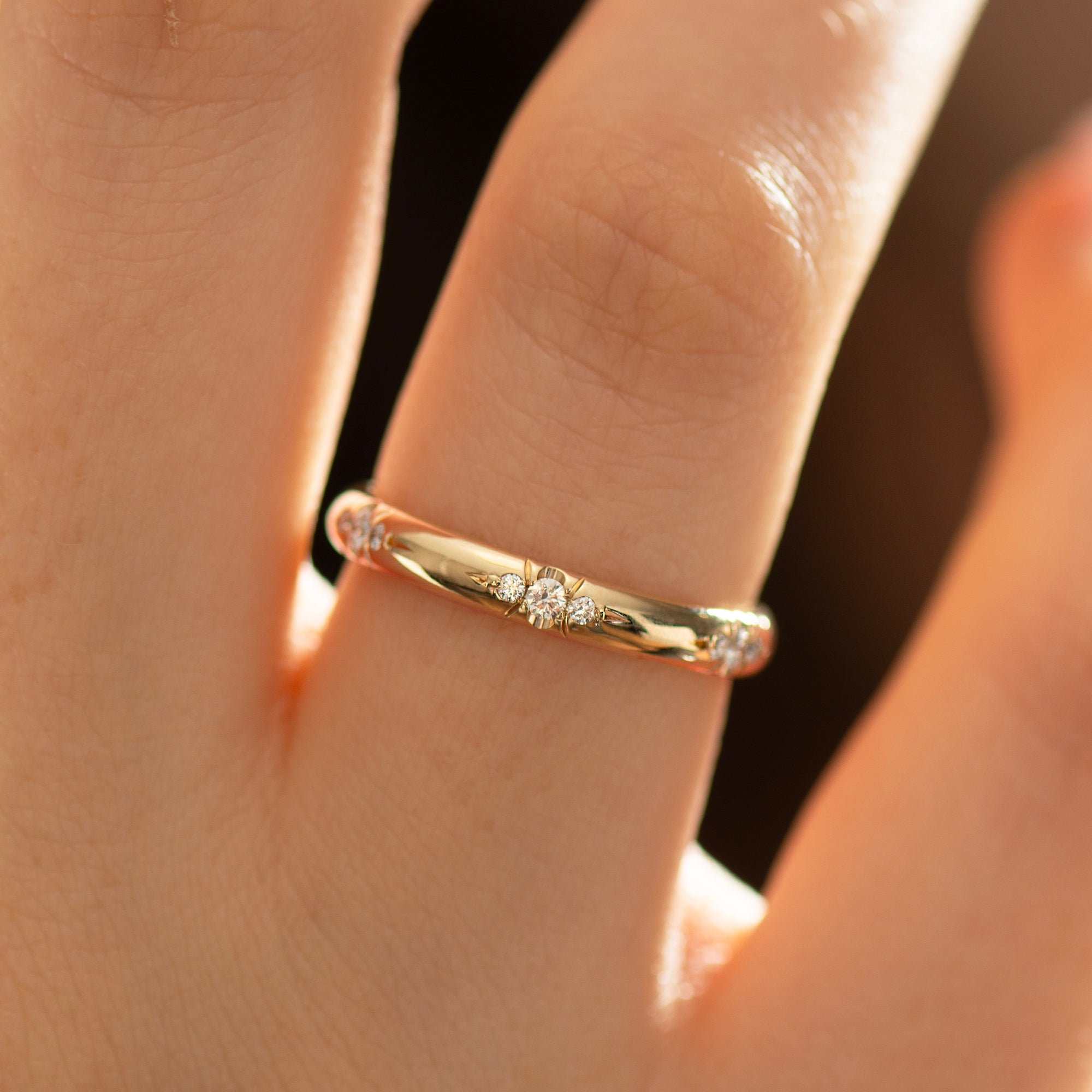 Celestial Diamond Ring