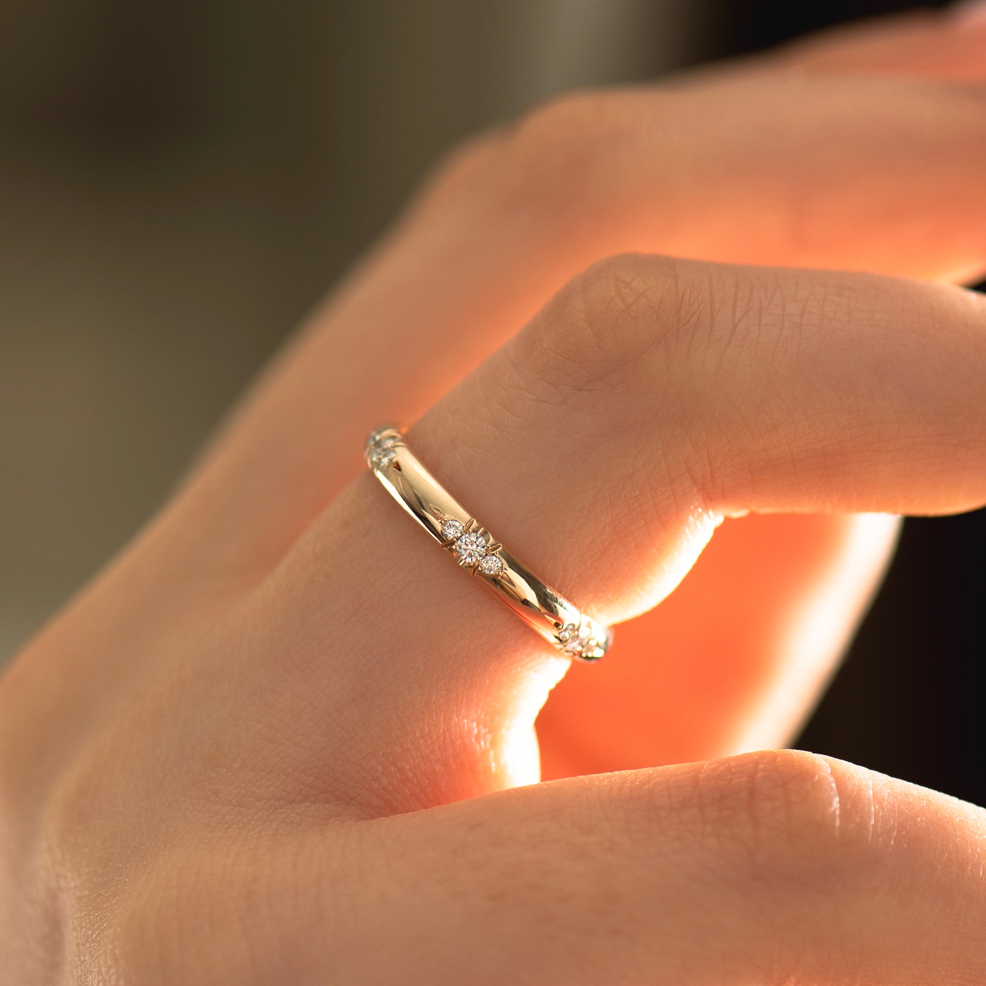Celestial Diamond Ring
