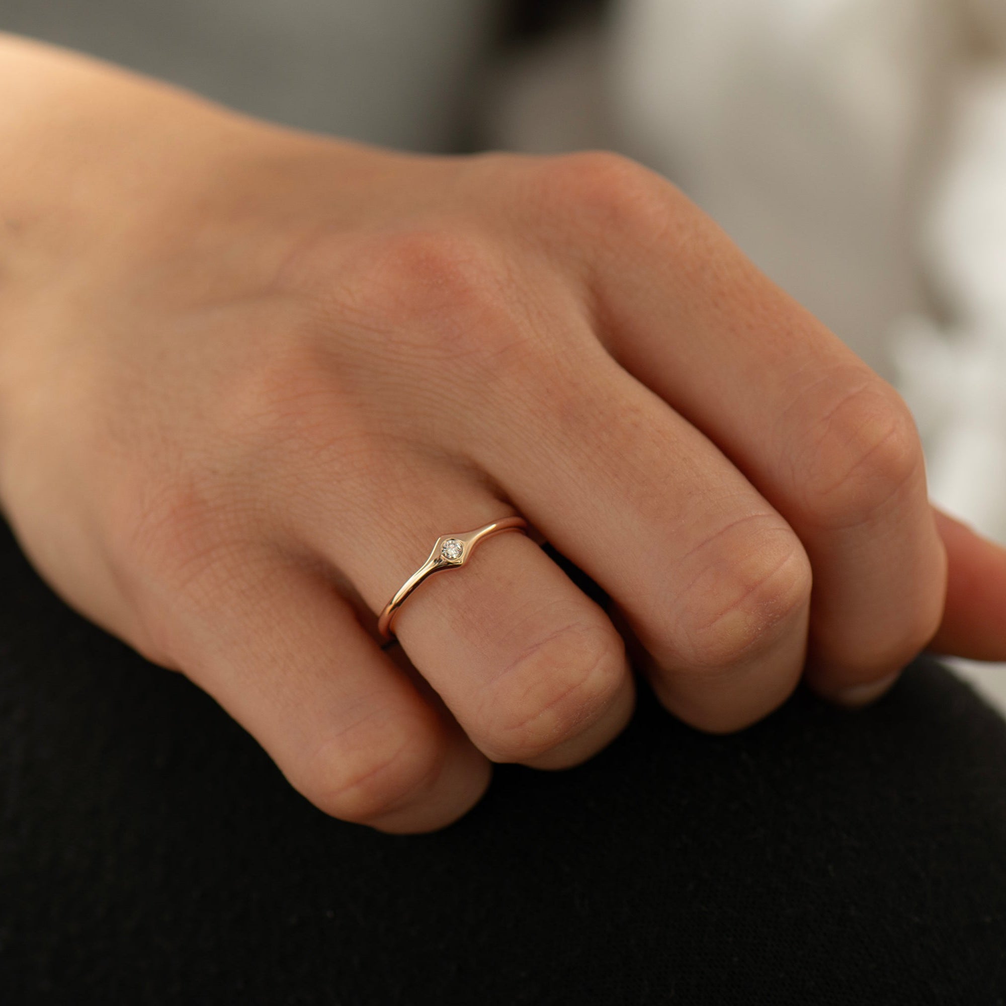 Delicate Diamond Ring