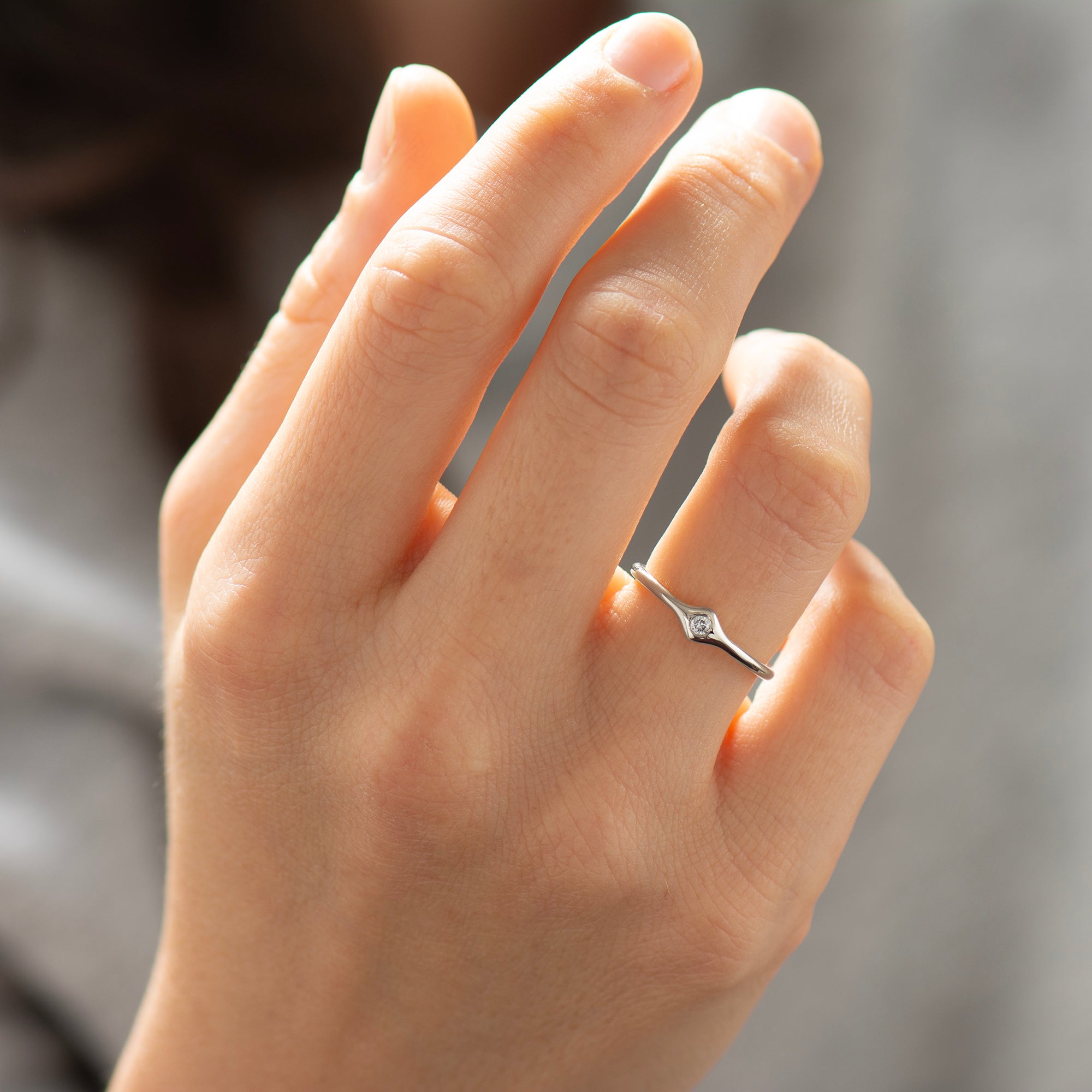 Delicate Diamond Ring
