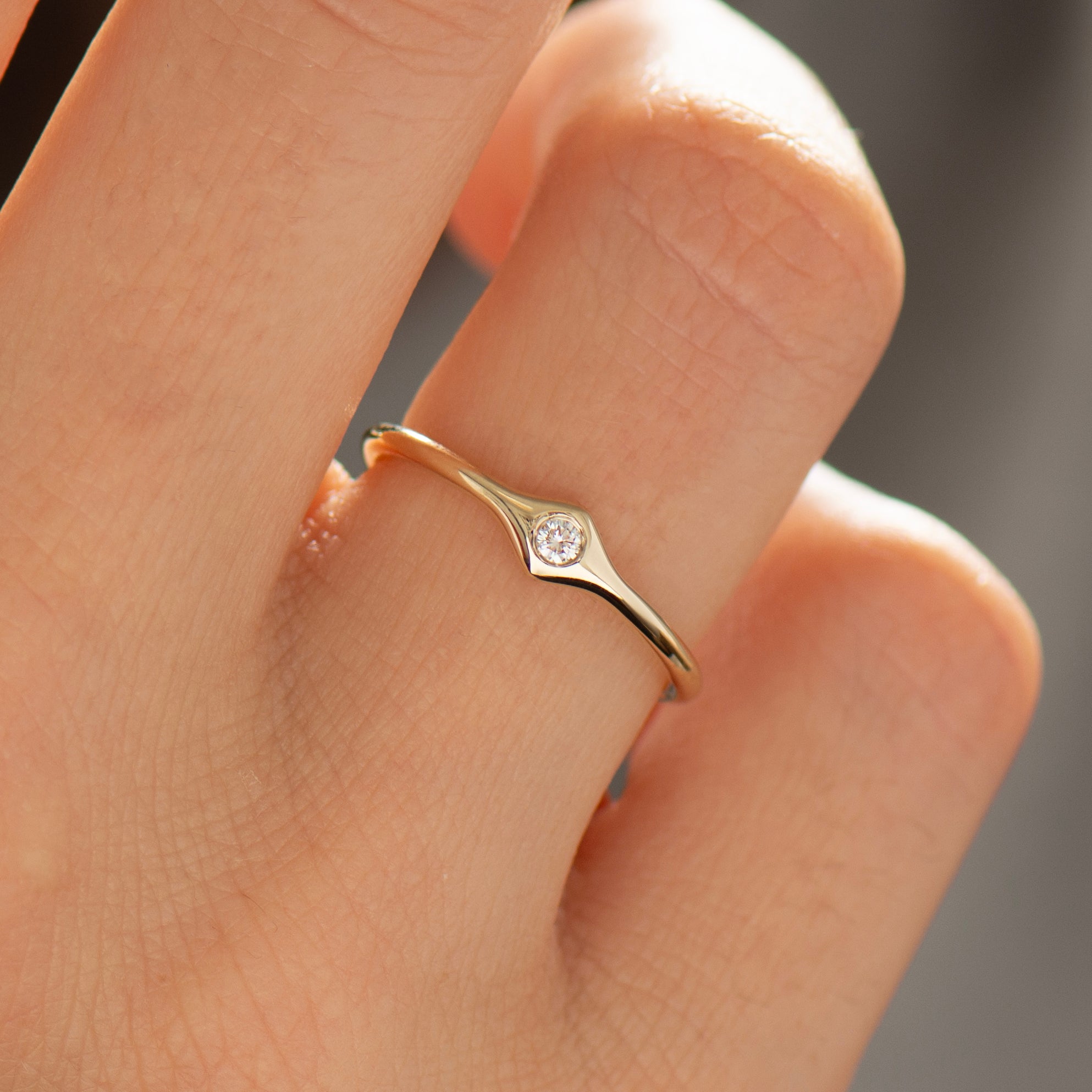 Delicate Diamond Ring