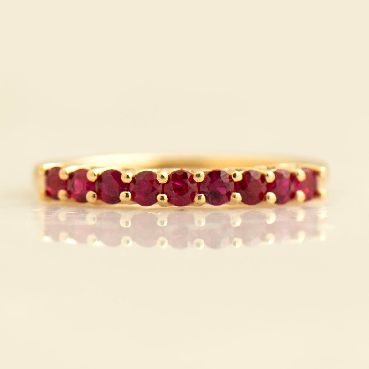Rubies Stack Ring