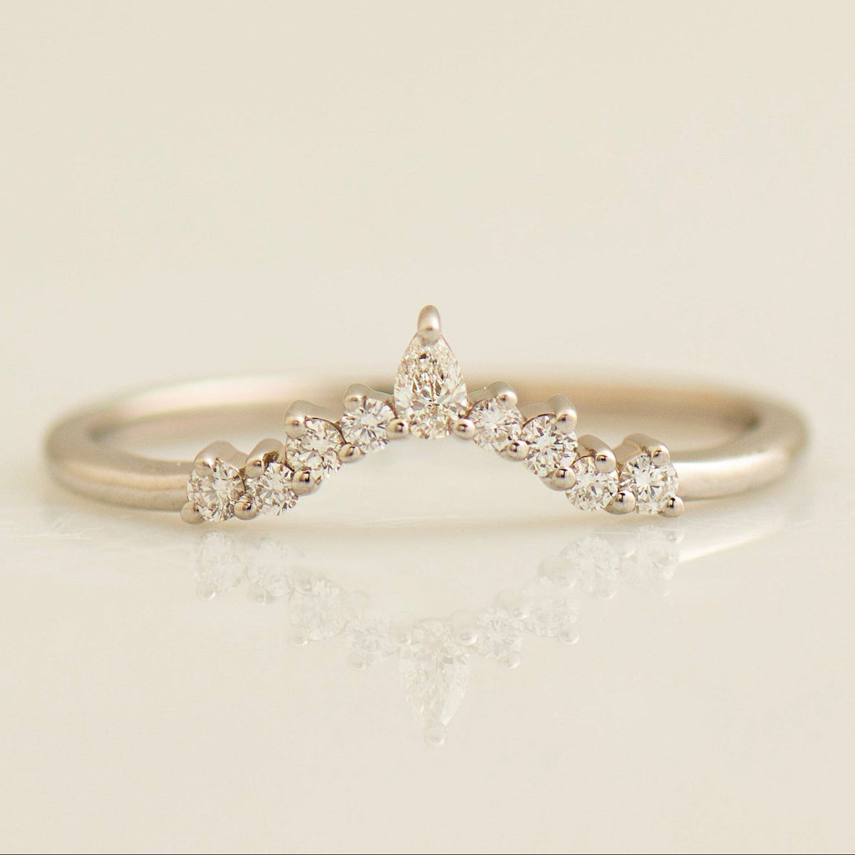 Crown Matching Wedding Ring