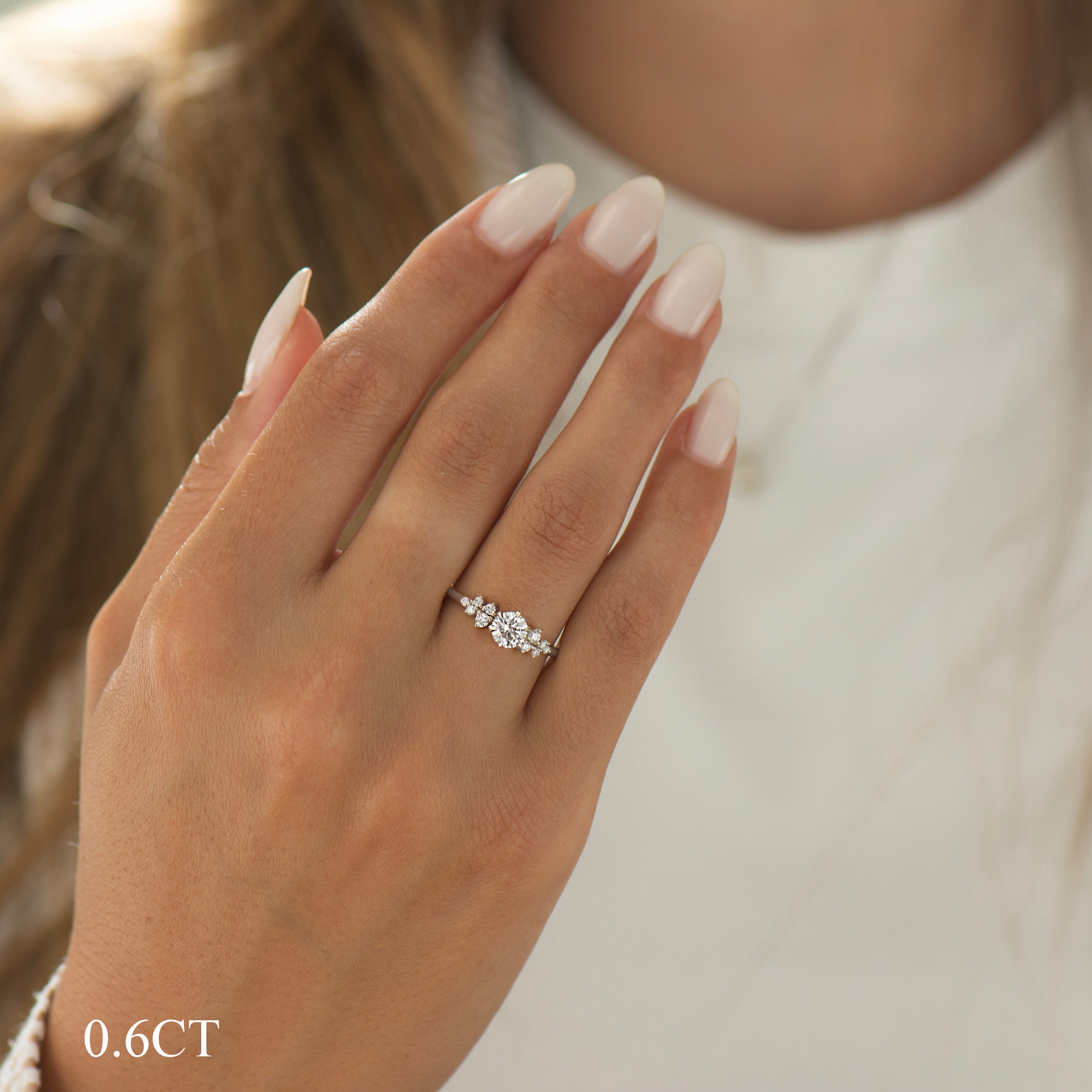 Bloom Cluster Engagement Ring