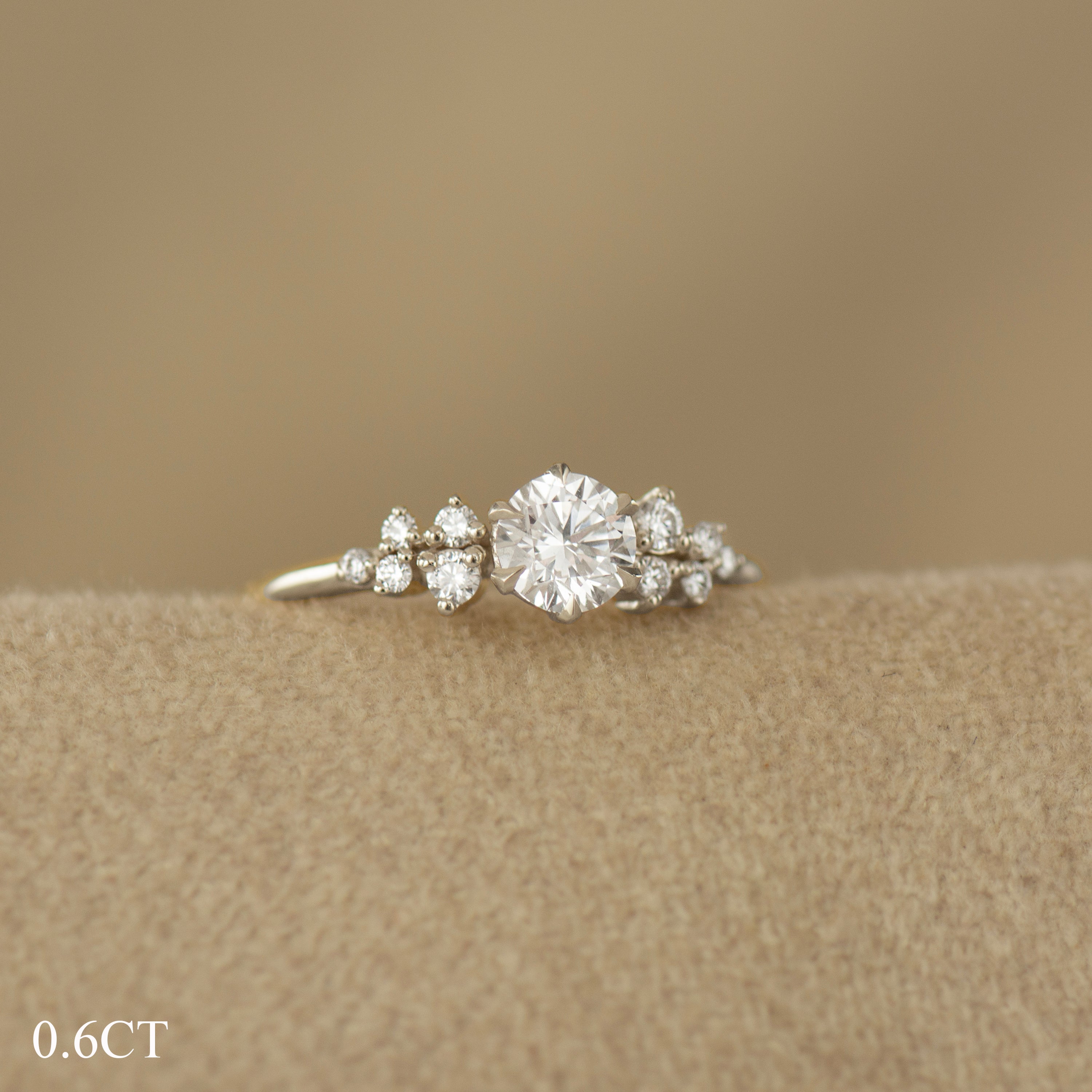 Bloom Cluster Engagement Ring