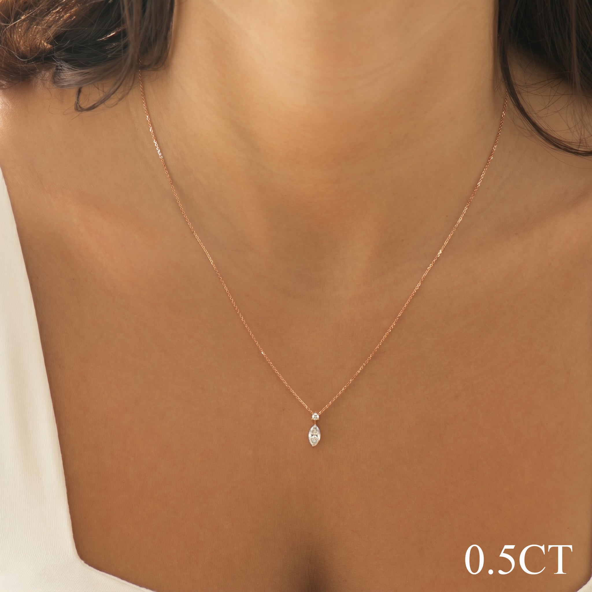 Marquise Diamond Necklace