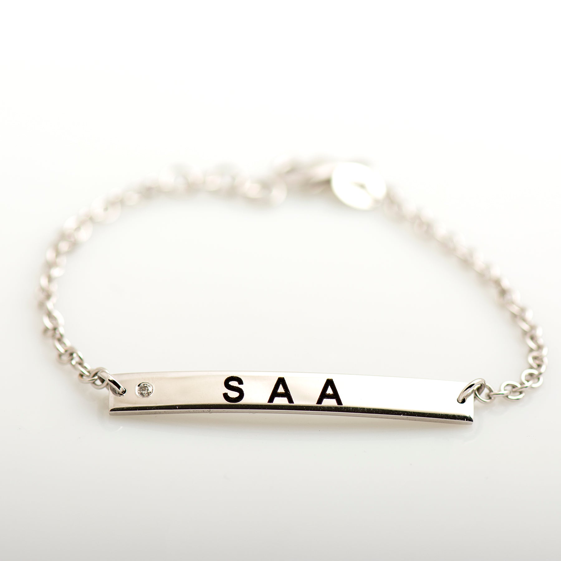 Personalized Bar Bracelet