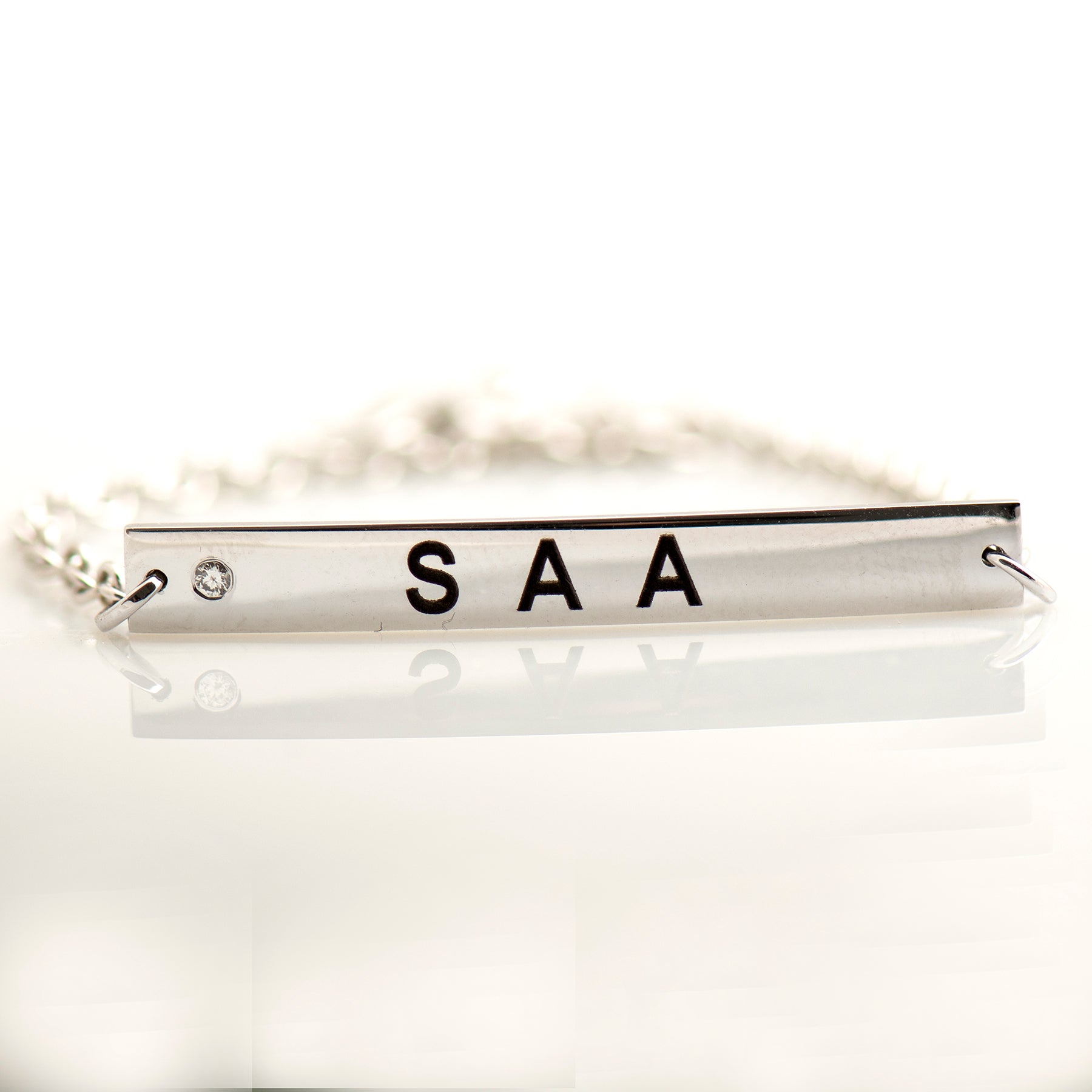 Personalized Bar Bracelet