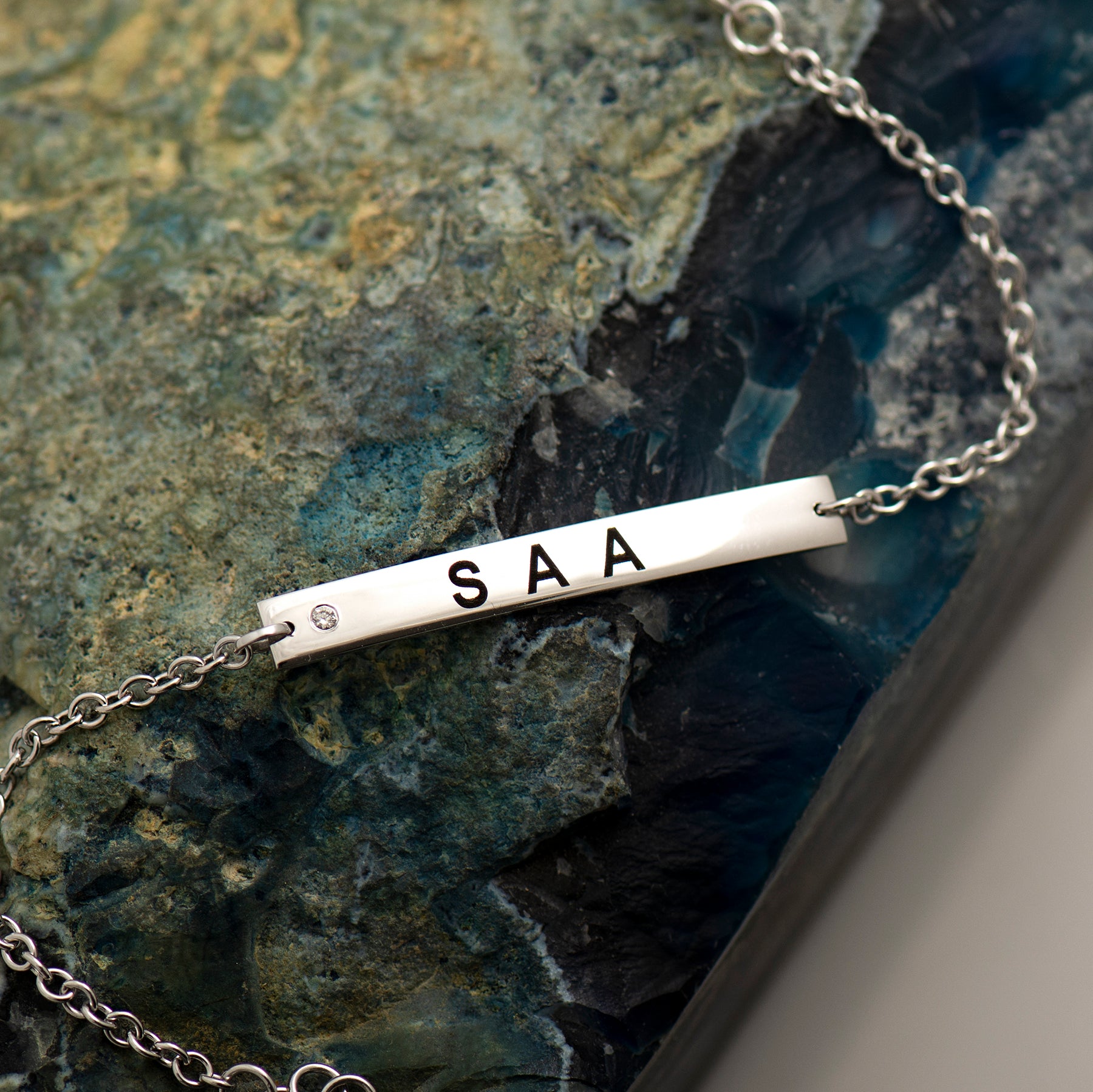 Personalized Bar Bracelet