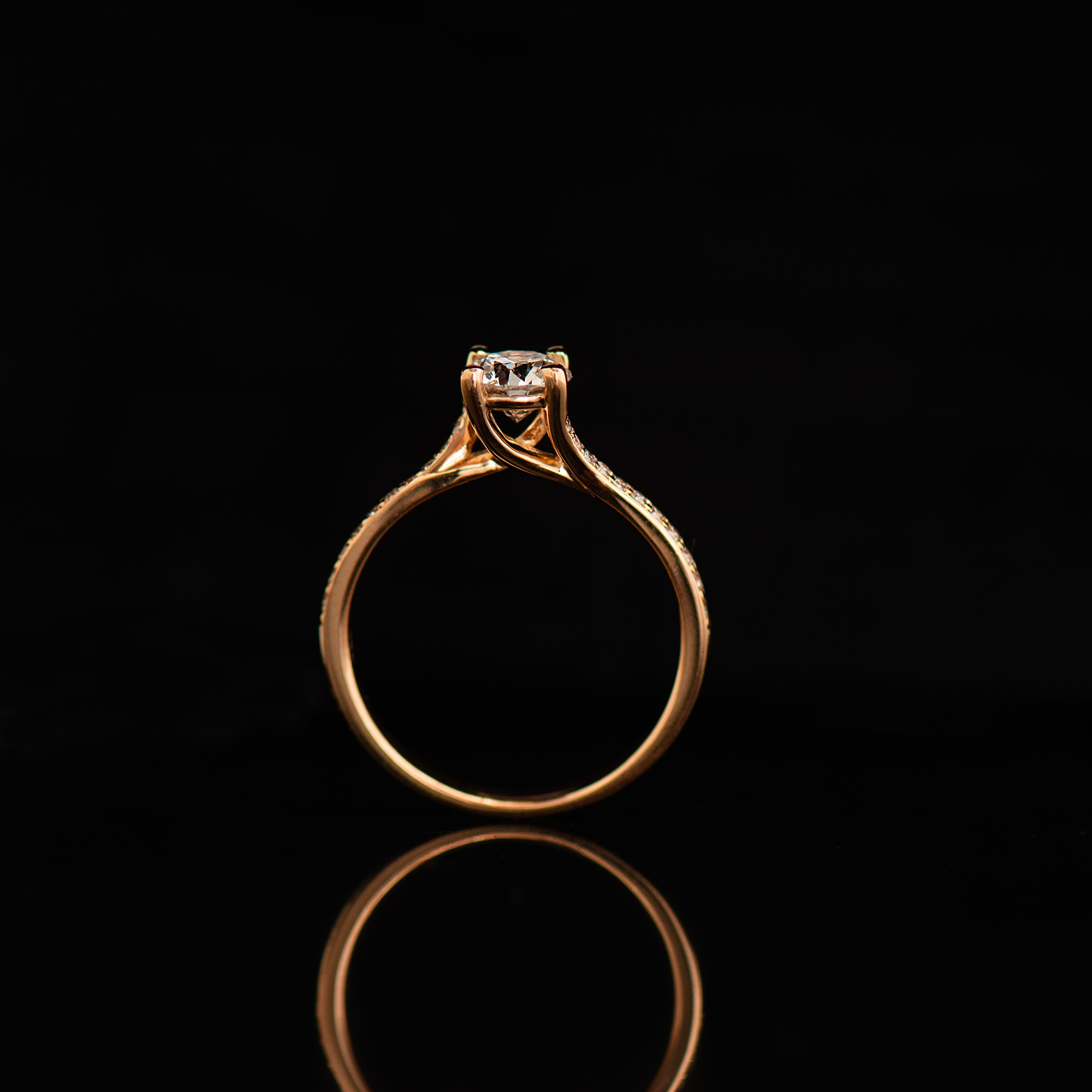 Pave Bypass Ring