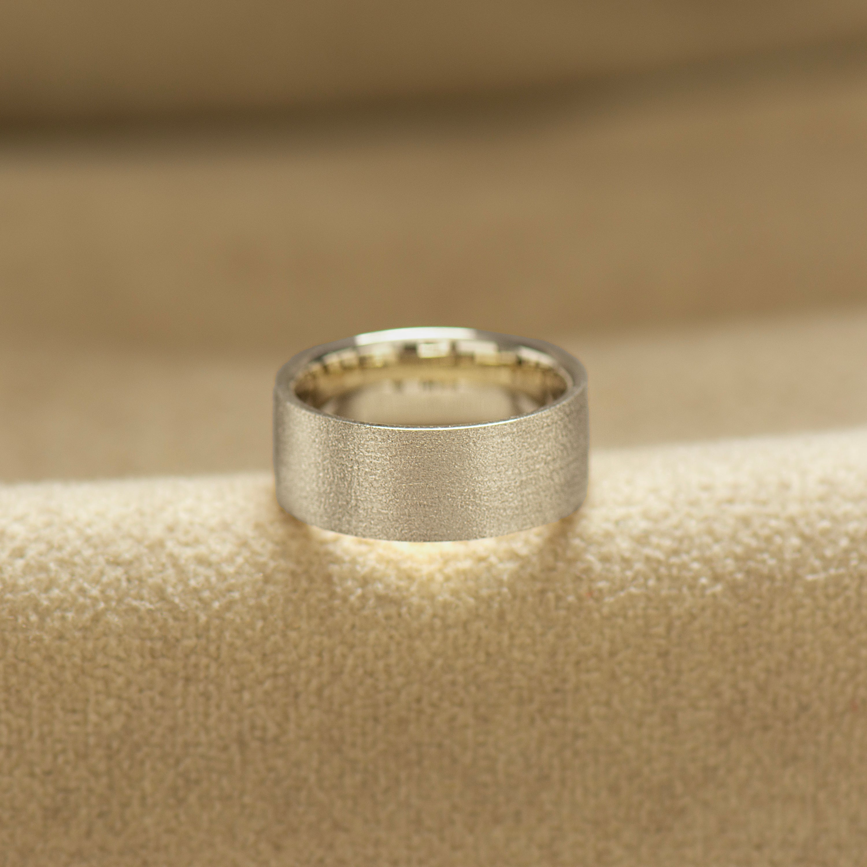 6mm Brushed Wedding Ring