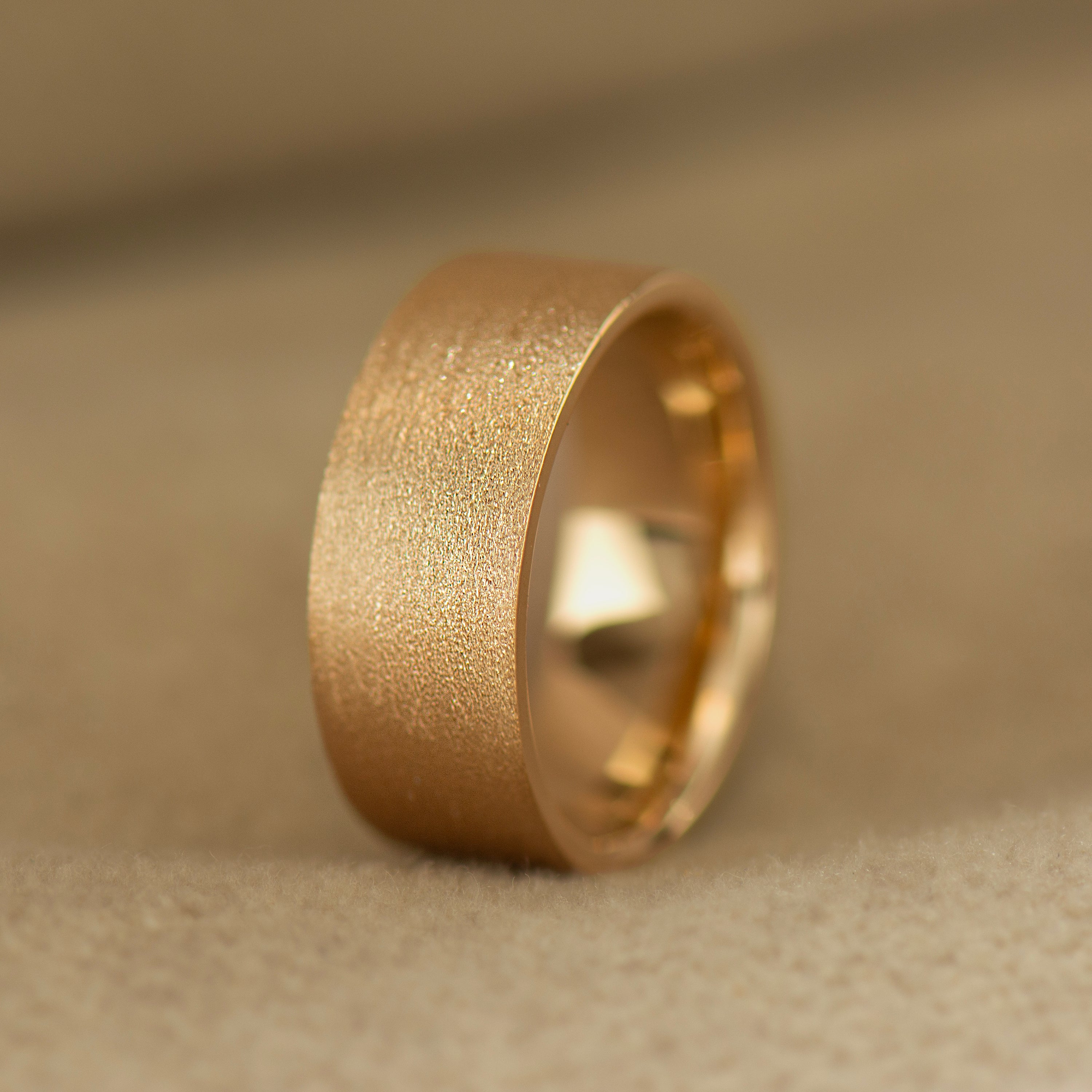 6mm Brushed Wedding Ring