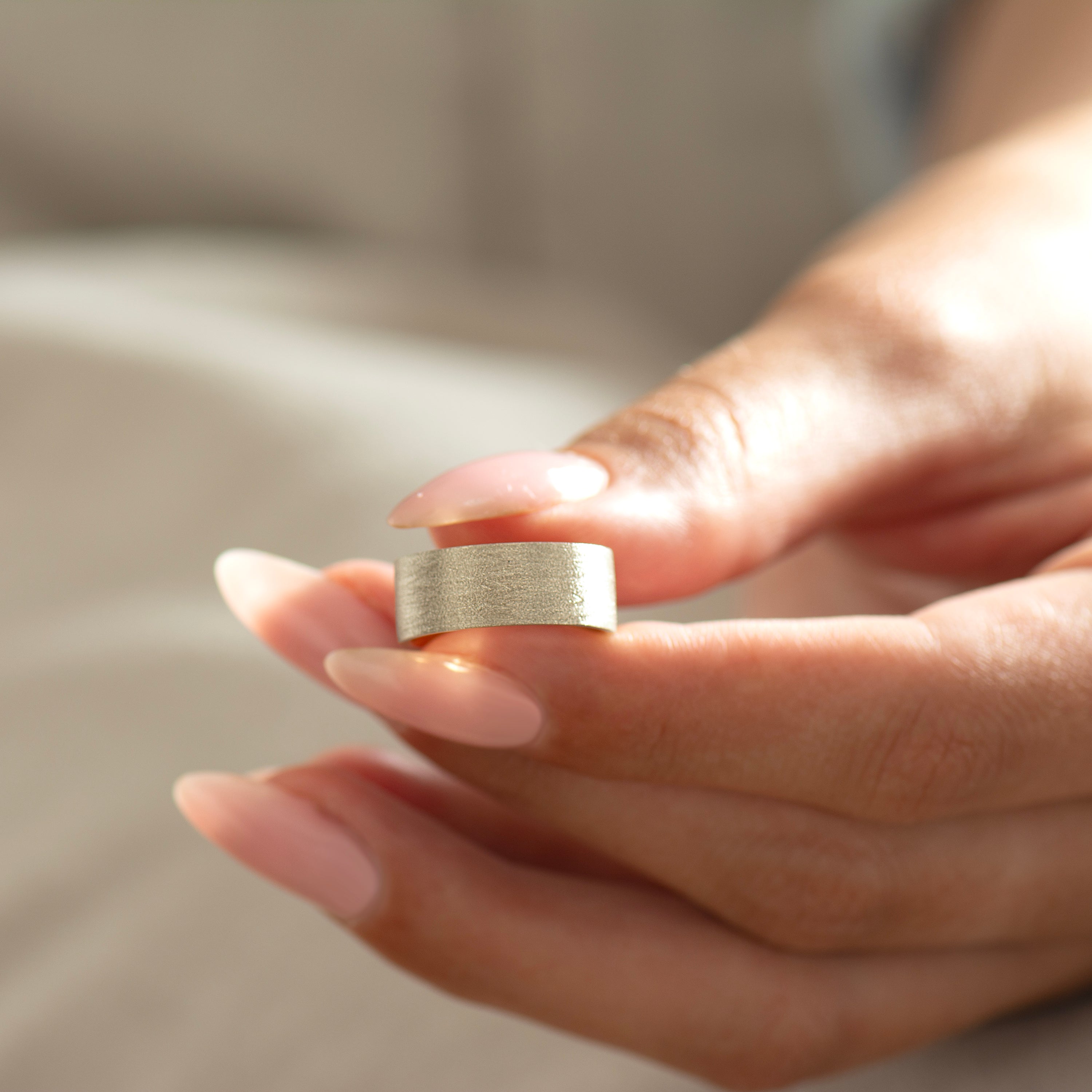 6mm Brushed Wedding Ring