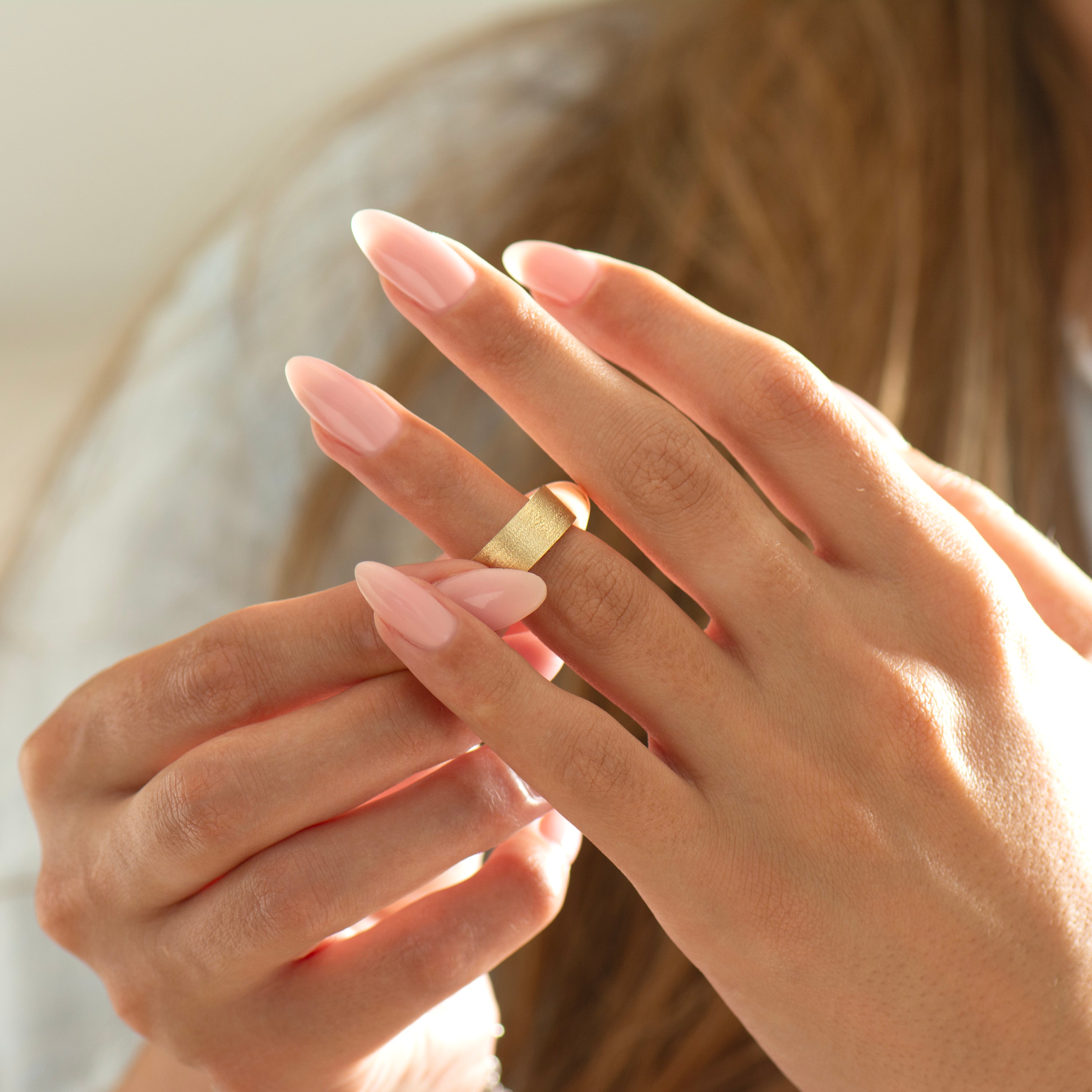 6mm Brushed Wedding Ring