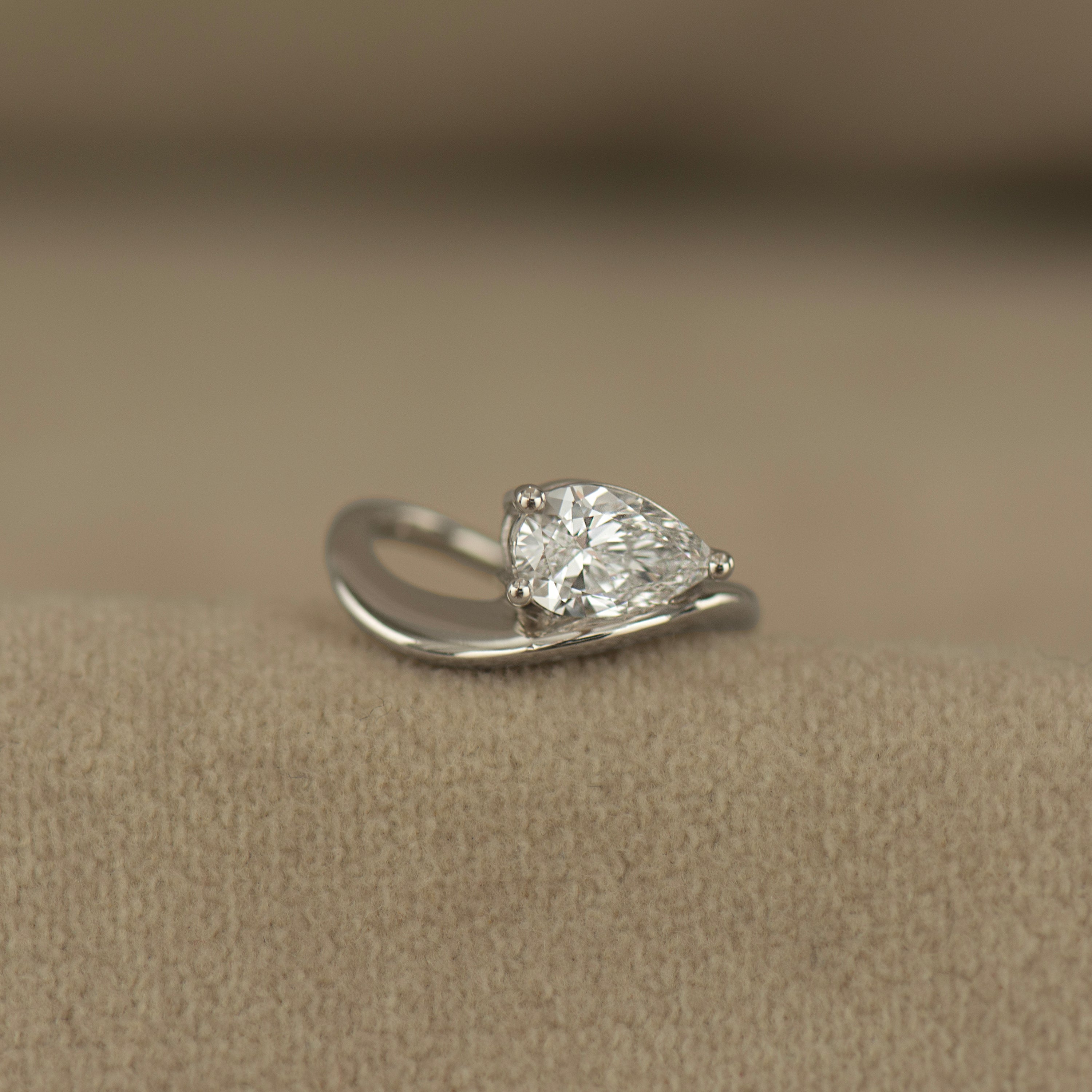 East-West Pear Ring