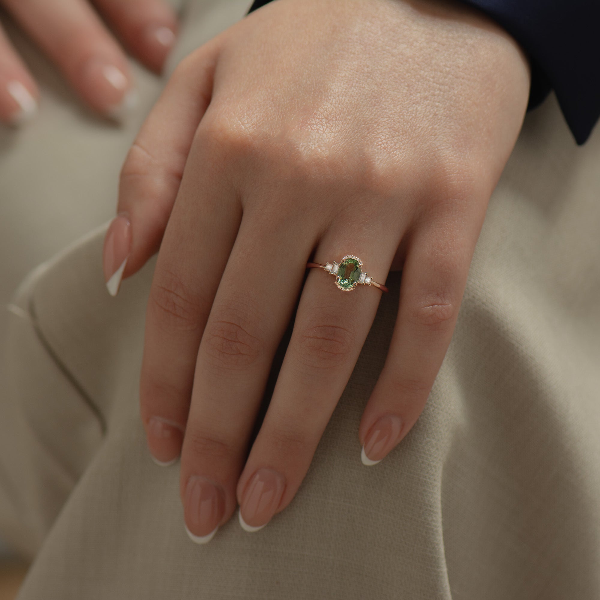 Royal Sapphire Engagement Ring