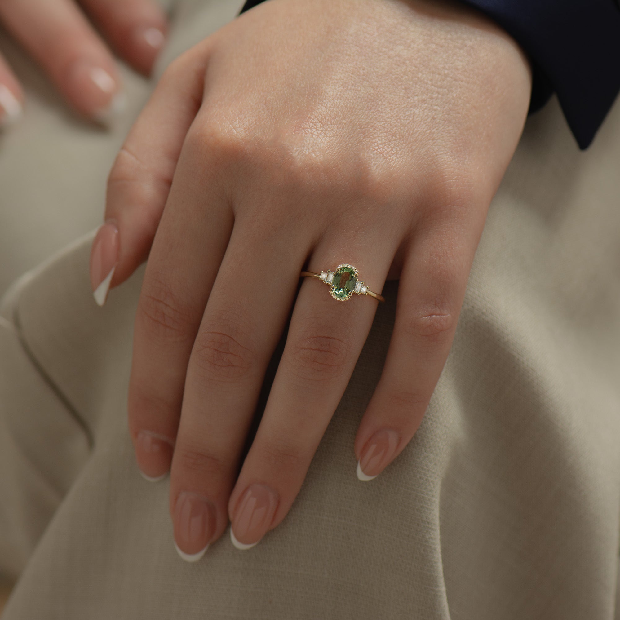 Royal Sapphire Engagement Ring