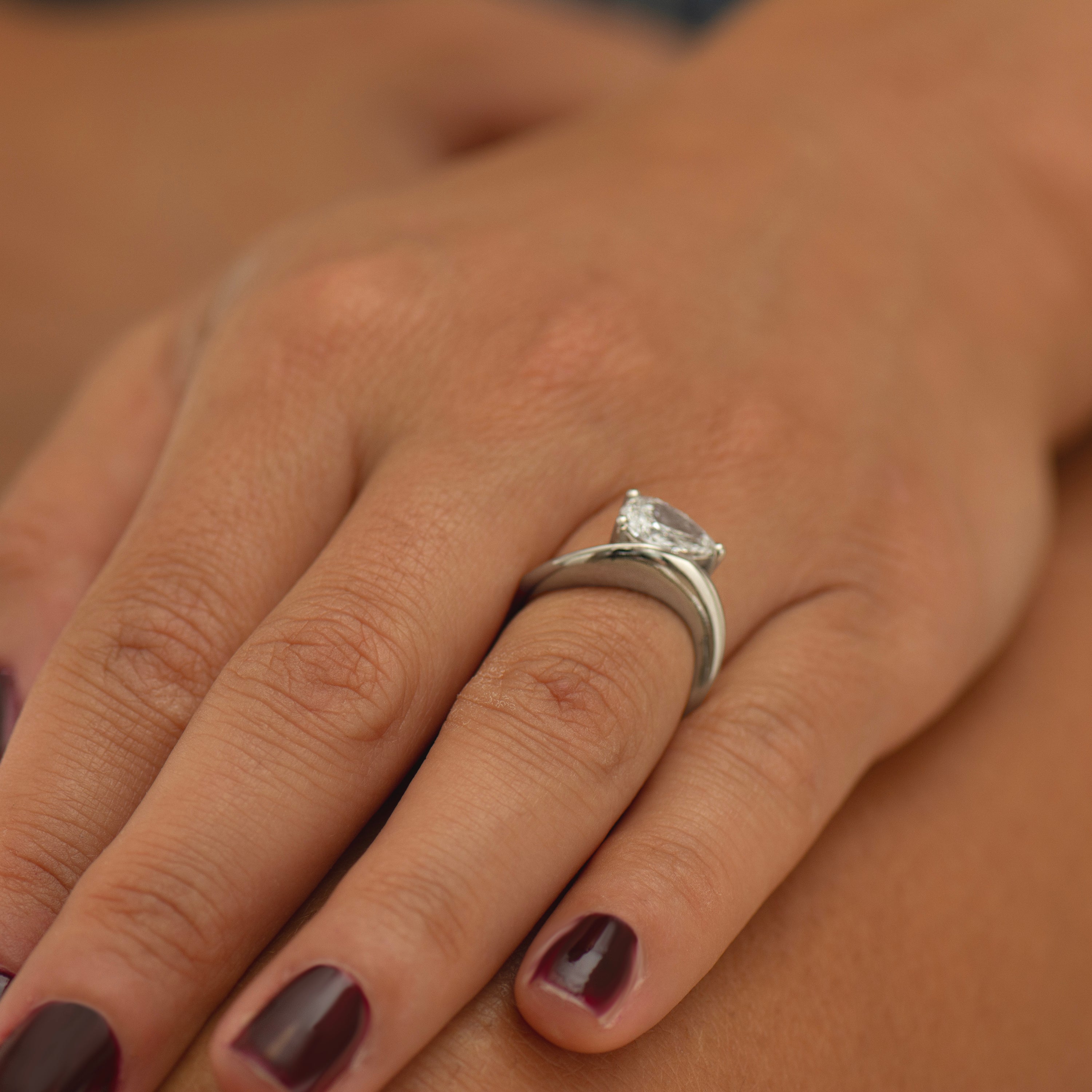 East-West Pear Ring