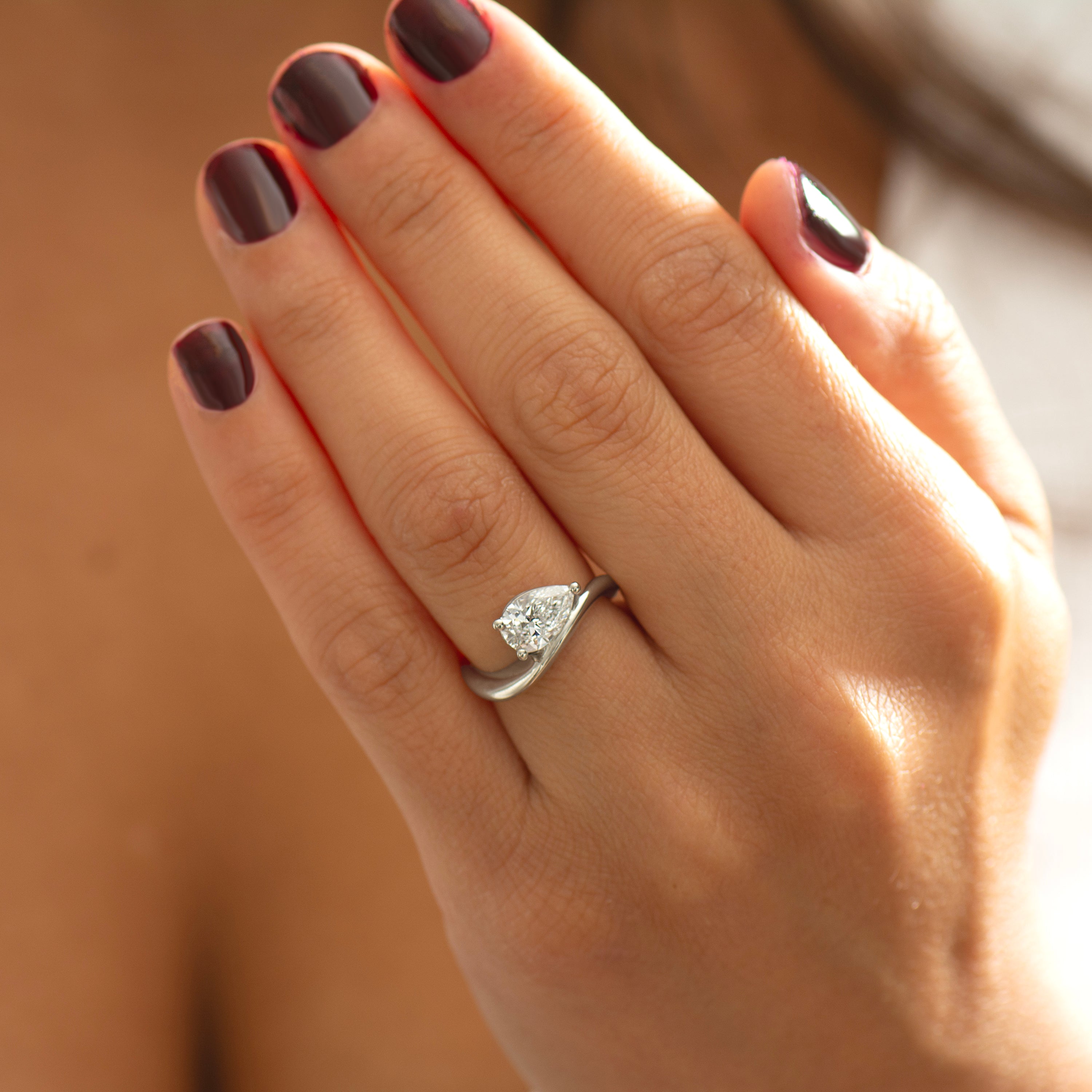 East-West Pear Ring