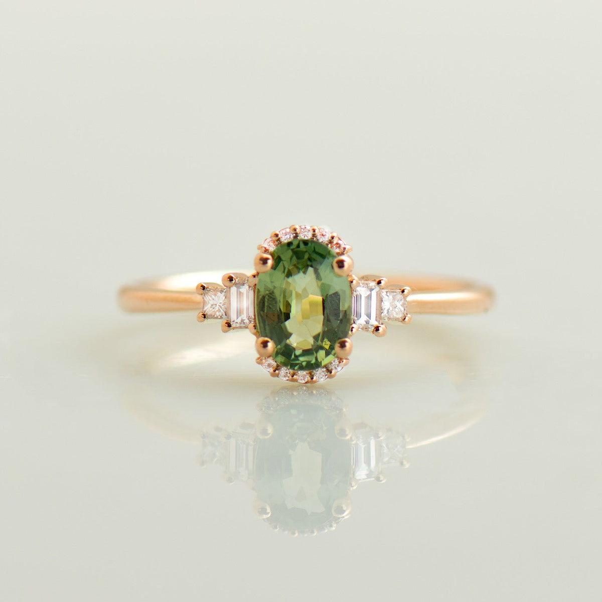 Royal Sapphire Engagement Ring