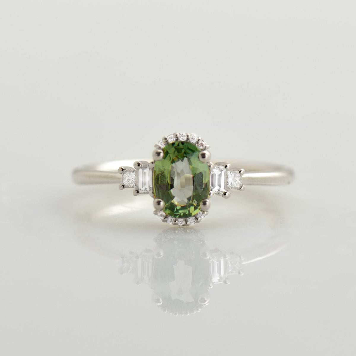 Royal Sapphire Engagement Ring