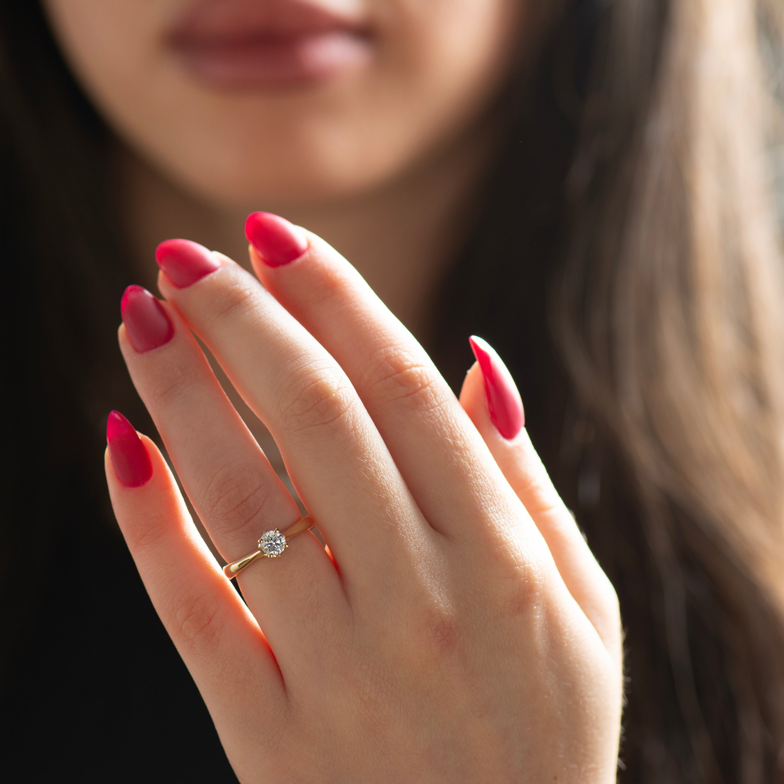 Solitaire Diamond Ring