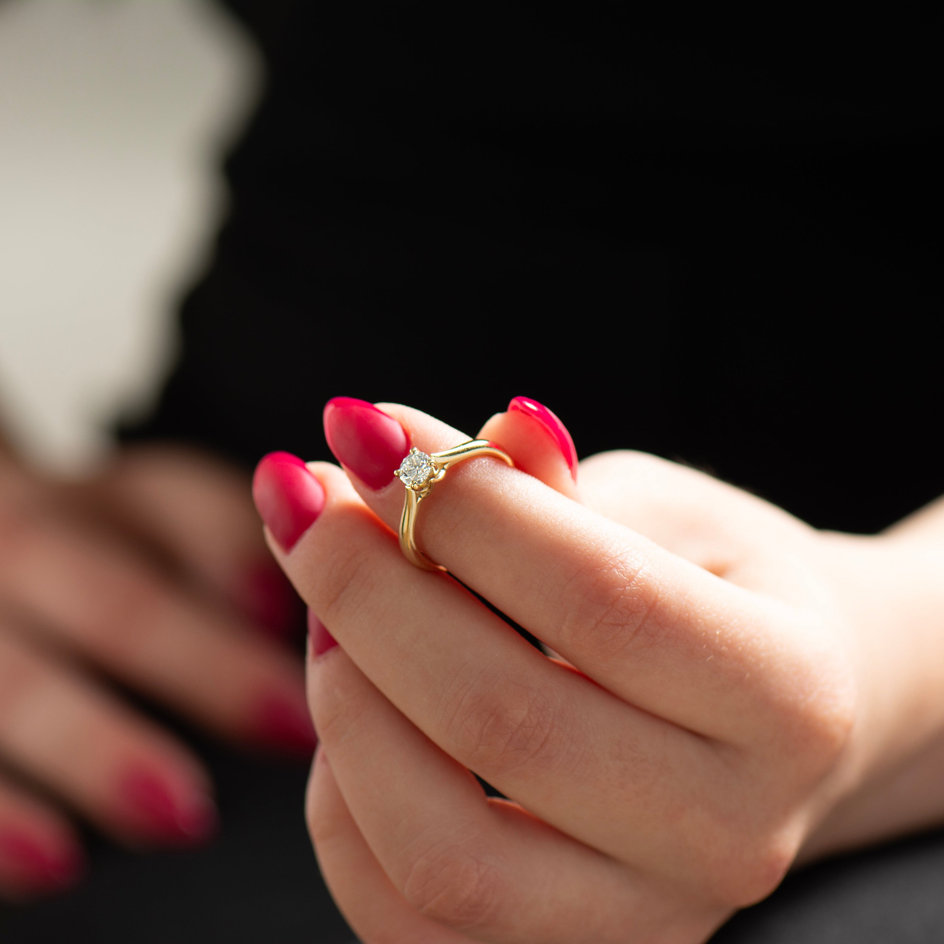 Solitaire Diamond Ring