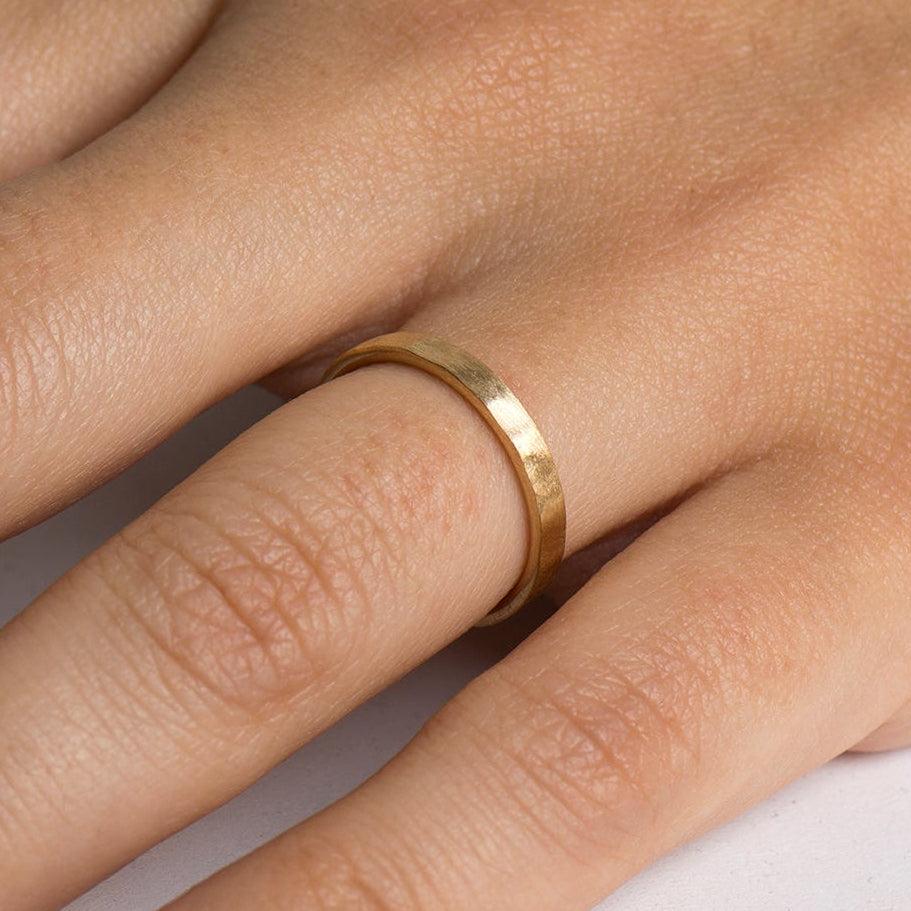 Textured Wedding Ring
