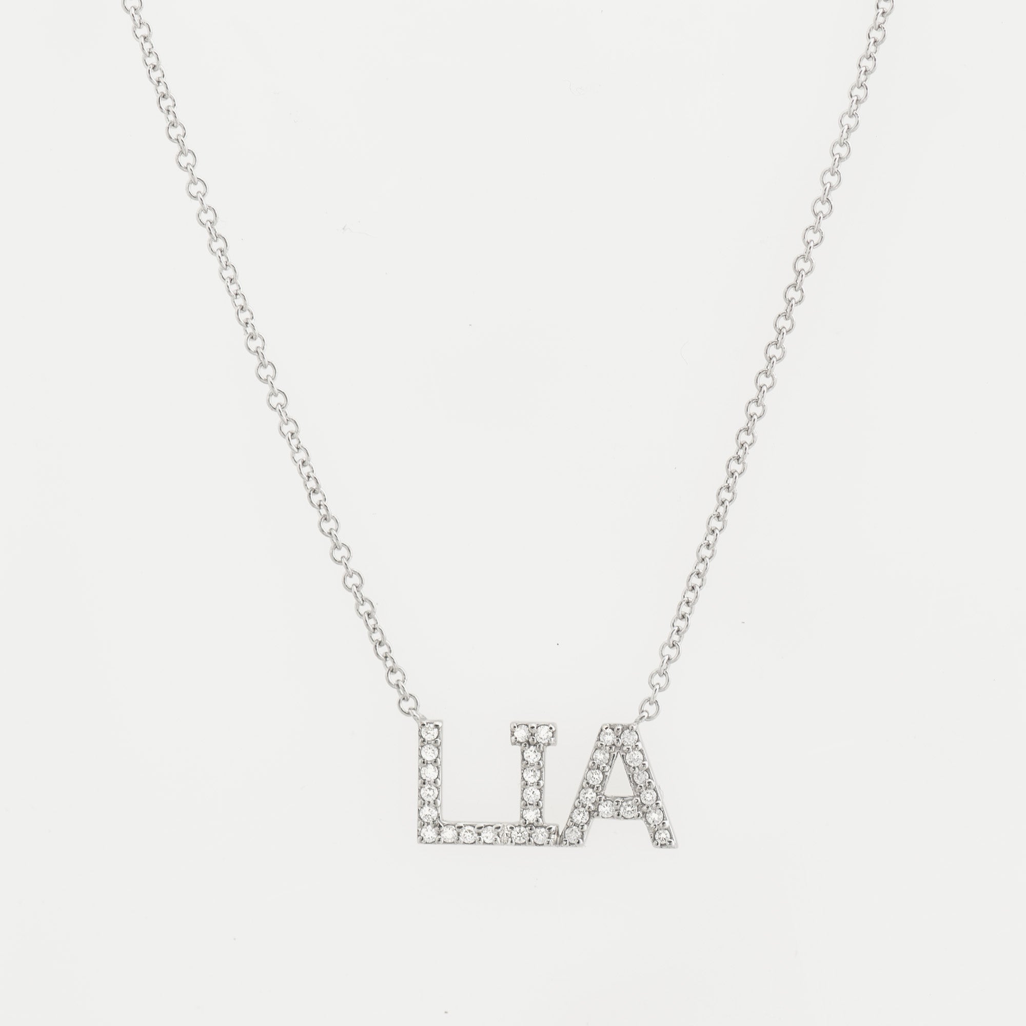Diamond Name Necklace
