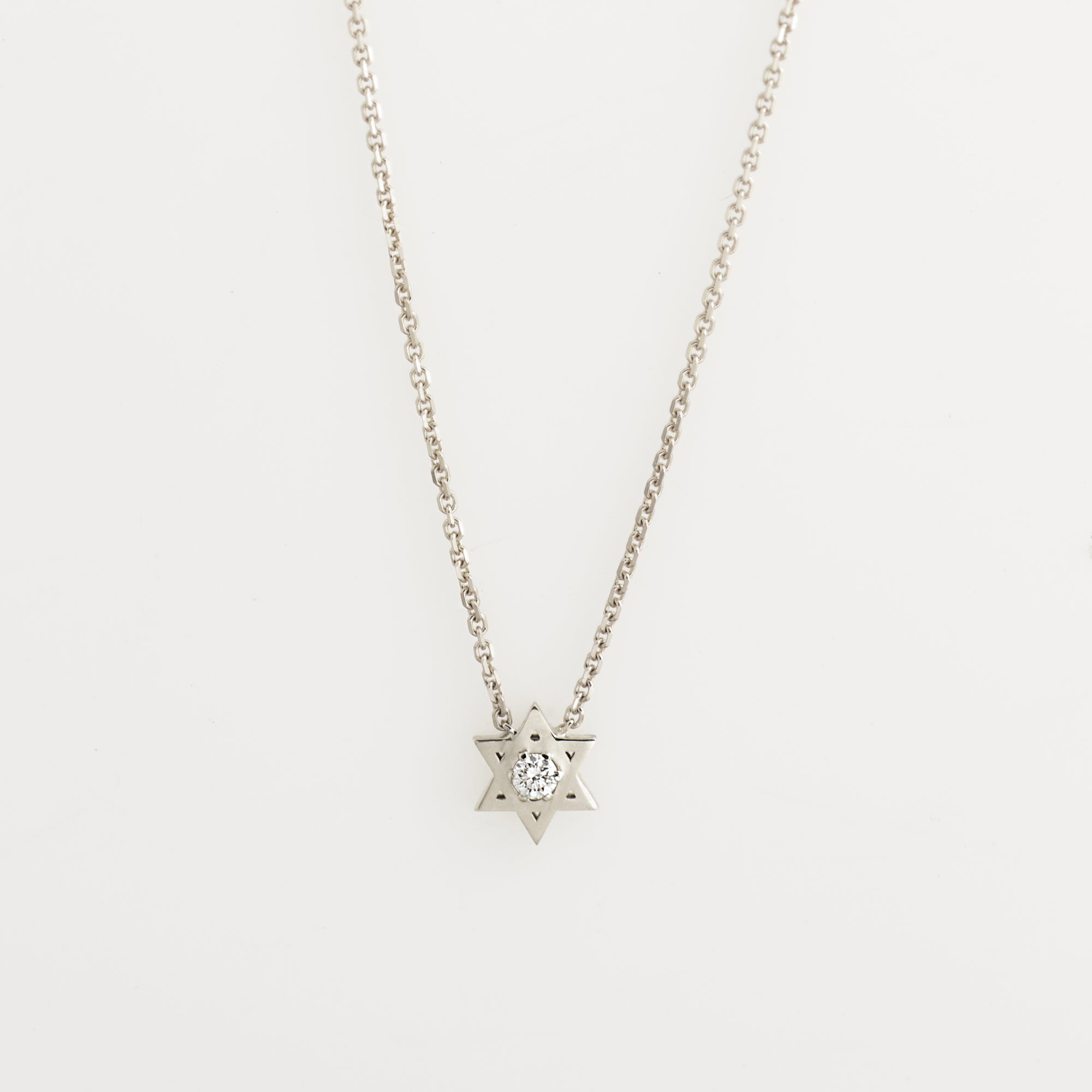 Signature Star of David - Small Version with Diamond