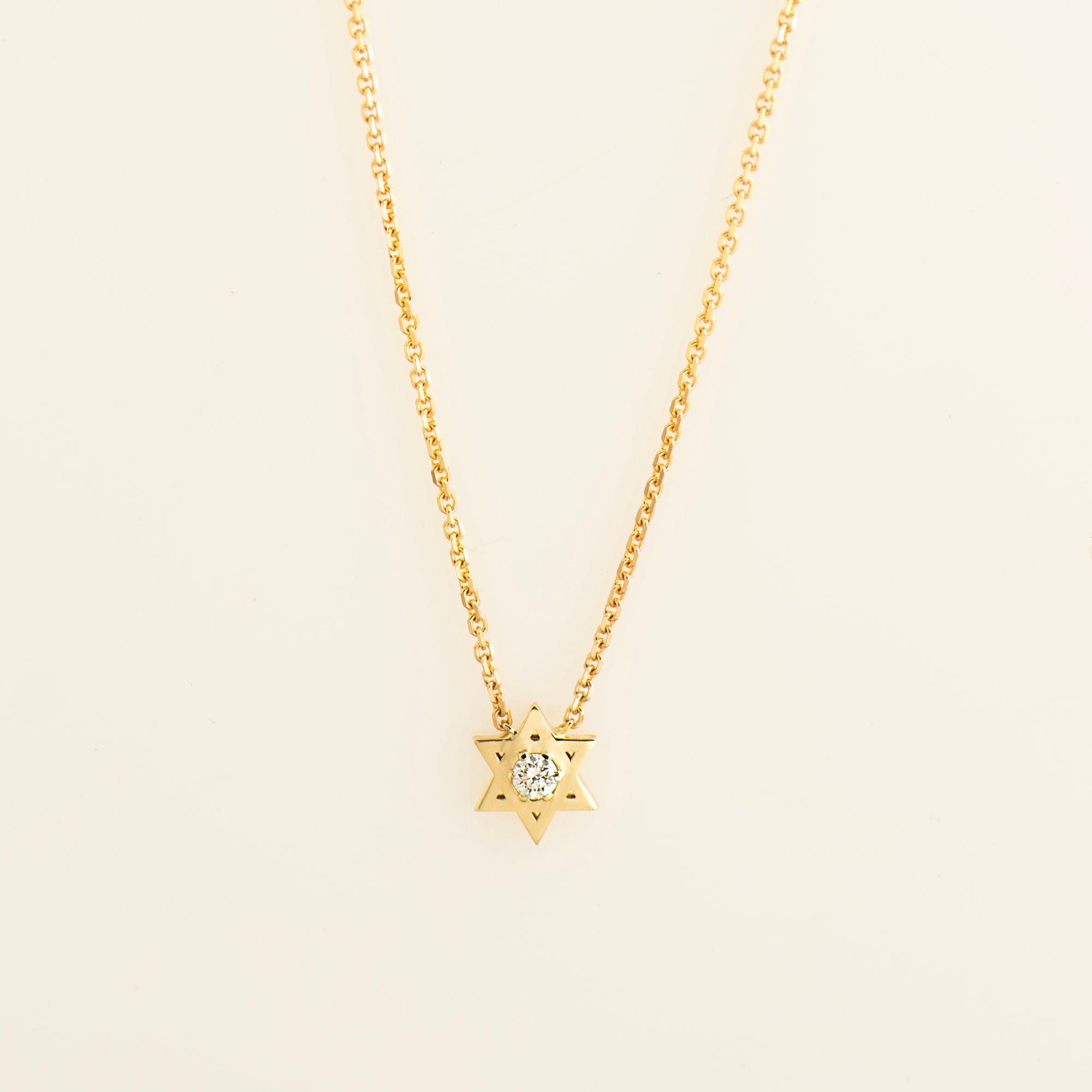 Signature Star of David - Small Version with Diamond