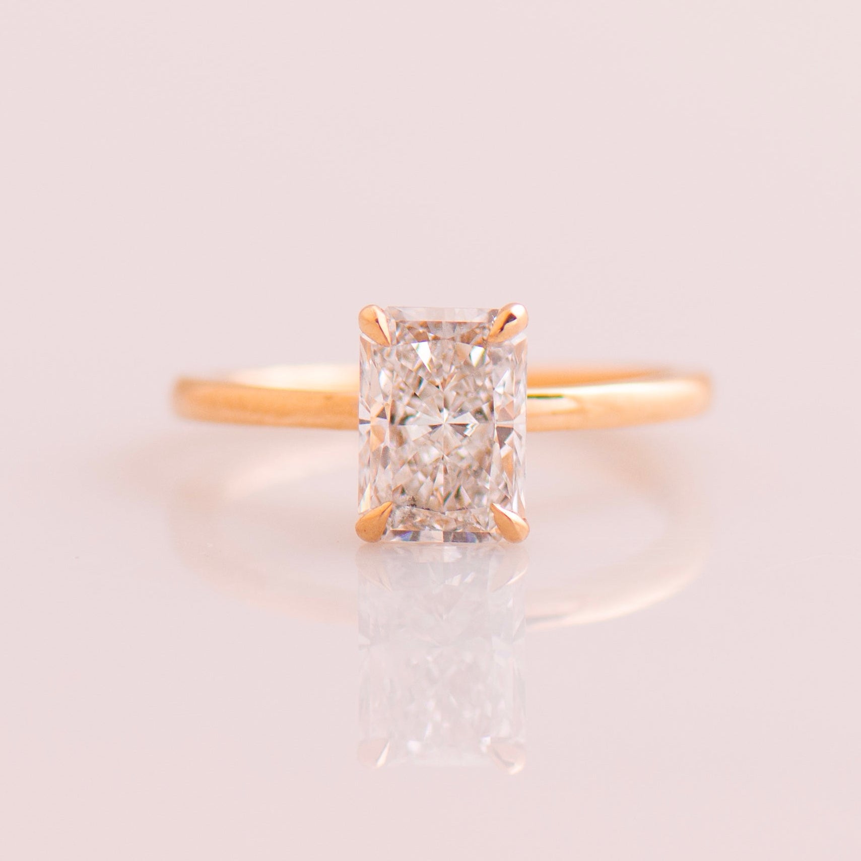 The Skinny Radiant Engagement Ring