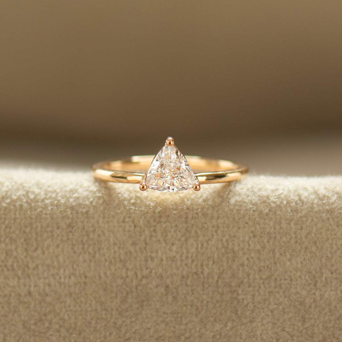 Trillion Engagement Ring