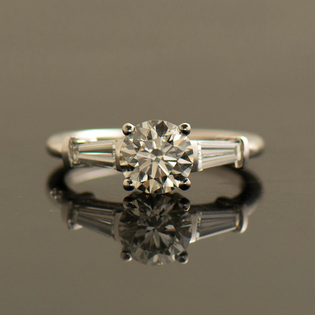 Three stone Lab Diamonds Ring