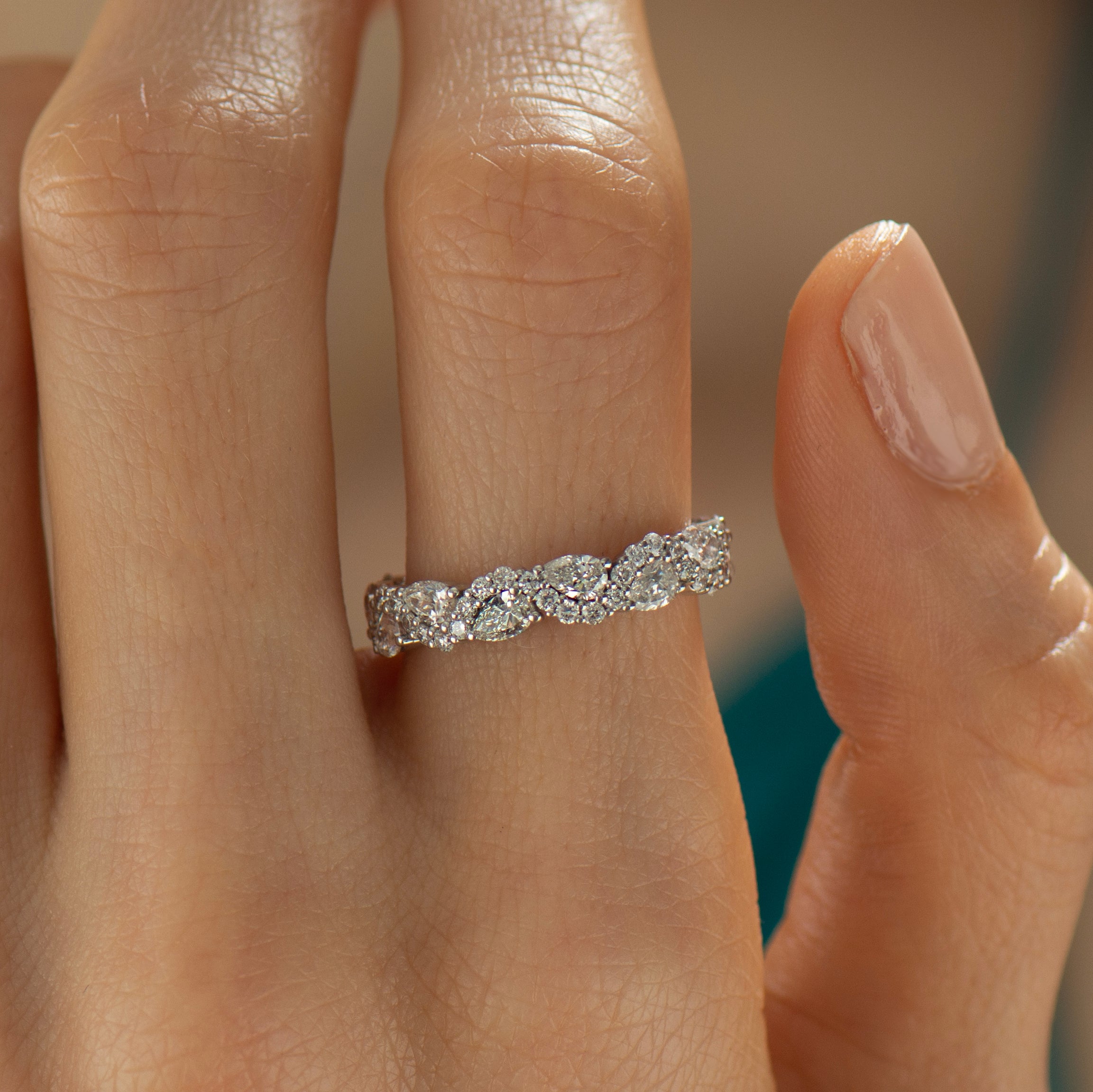 Garland Diamonds Eternity Ring