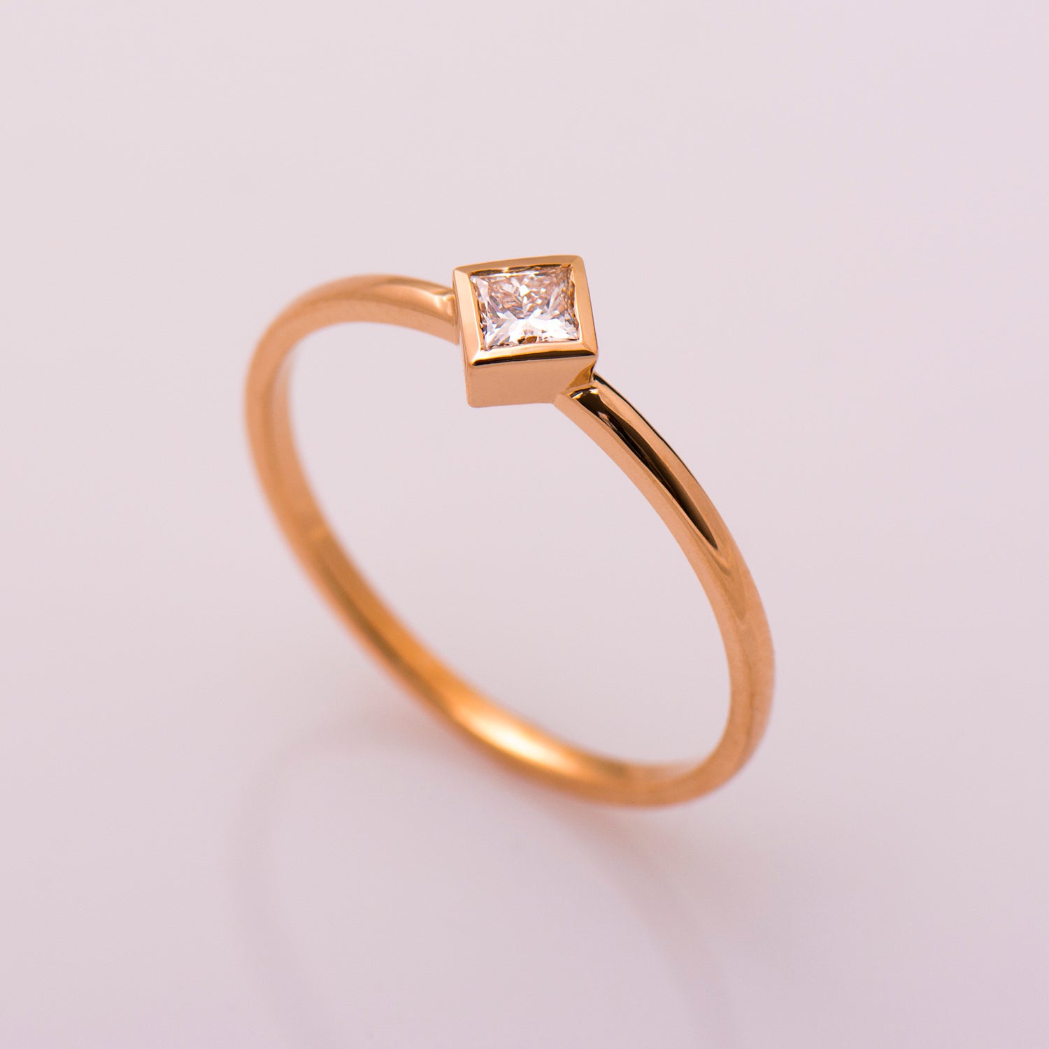 Princess Cut Diamond Ring