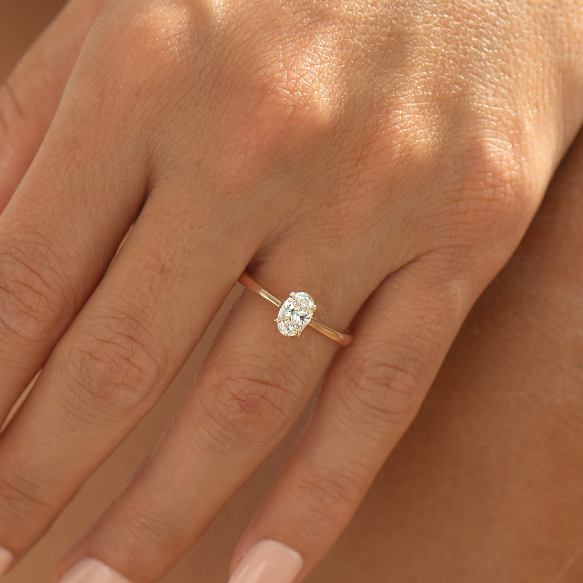 Secret Gemstone Solitaire Ring