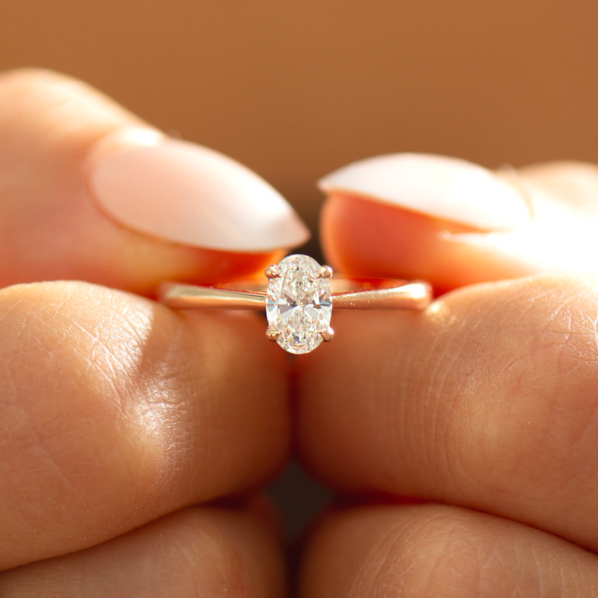 Secret Gemstone Solitaire Ring