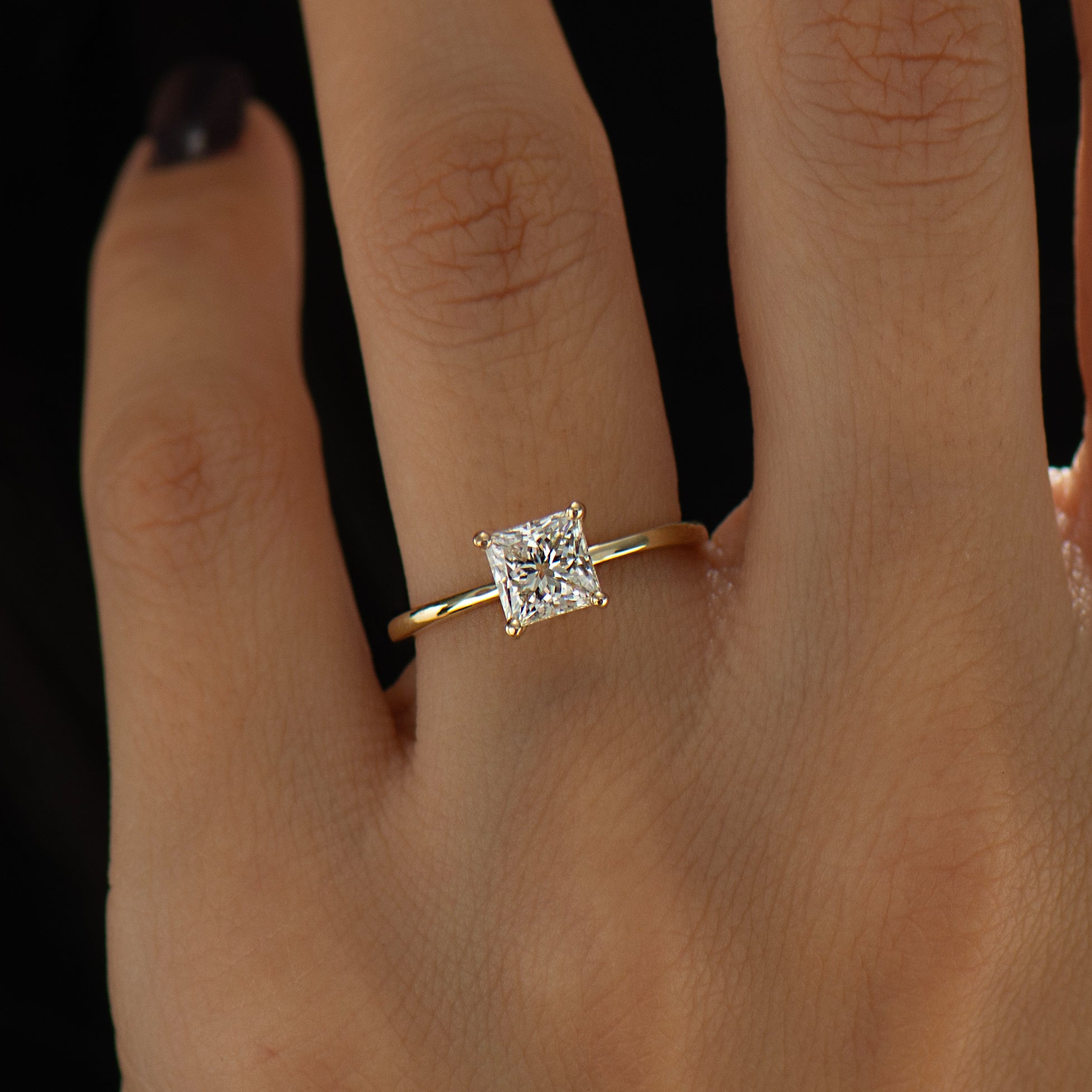 The Skinny Band Solitaire - Princess