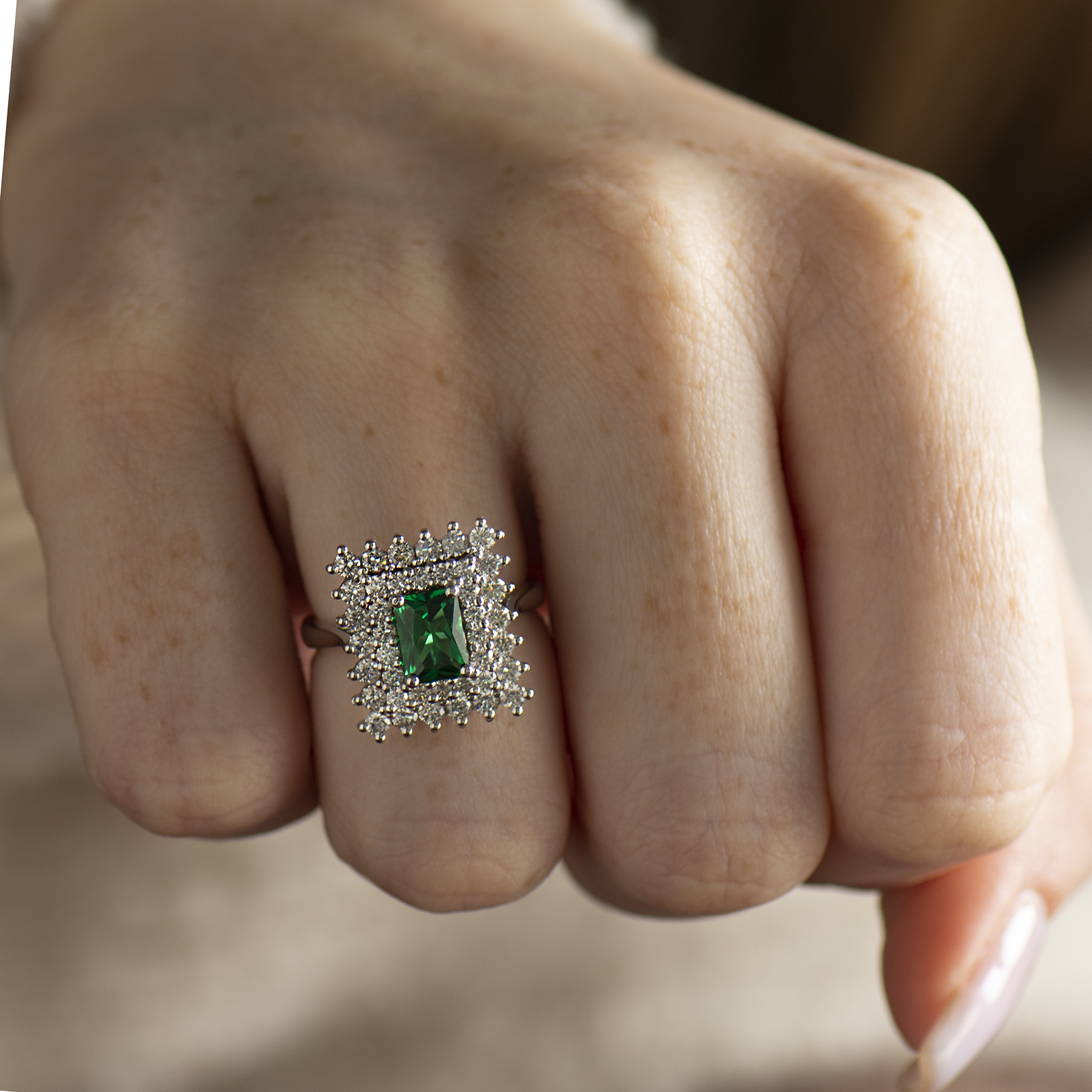 Vintage Emerald Ring