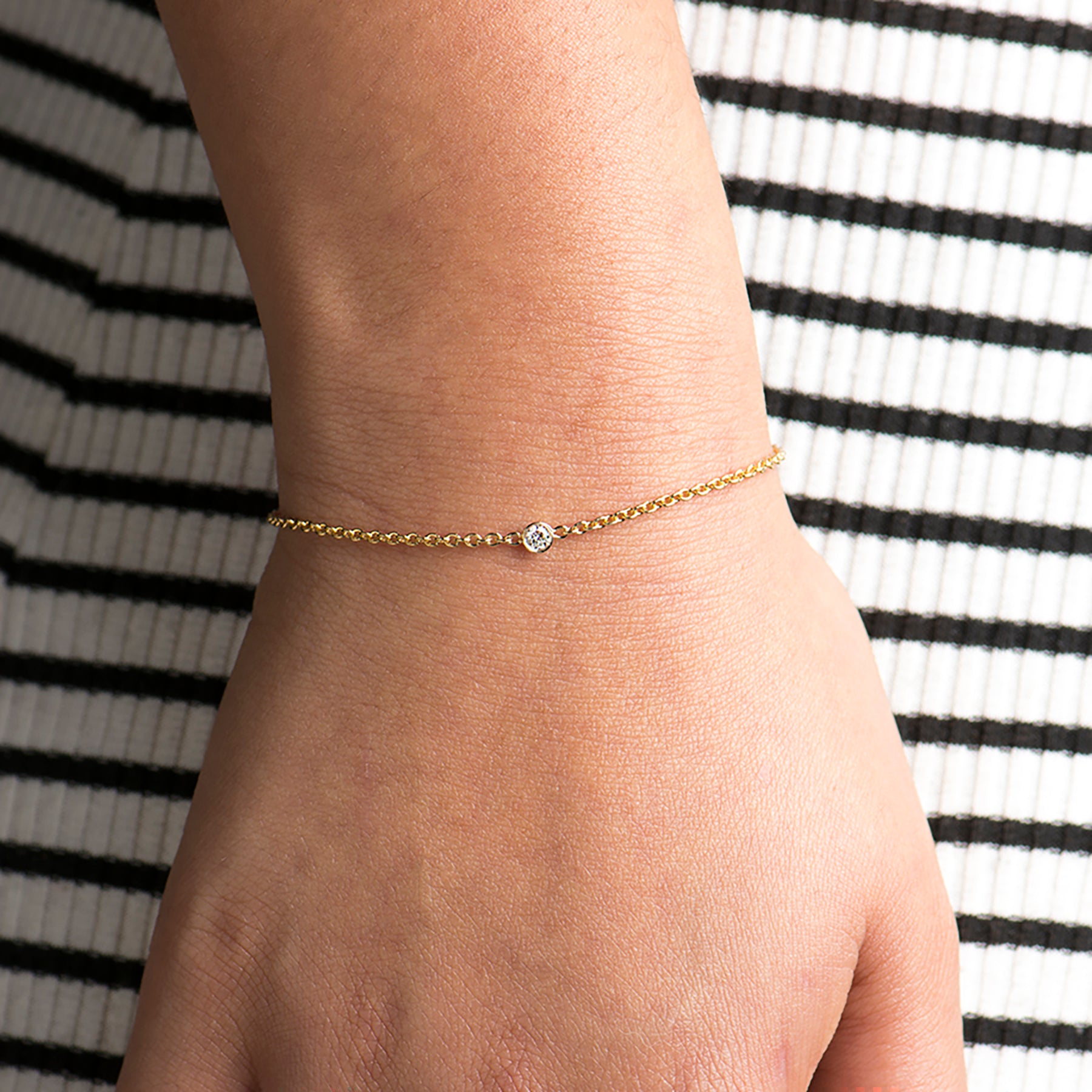 Delicate Diamond Bracelet