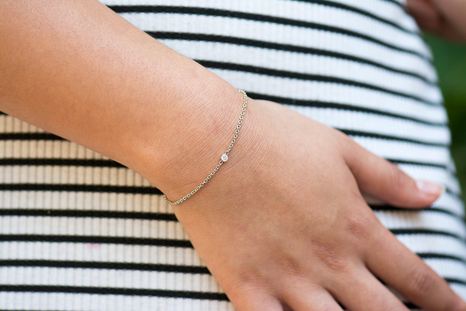 Delicate Diamond Bracelet