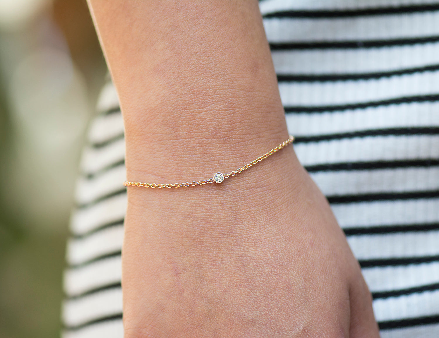 Delicate Diamond Bracelet