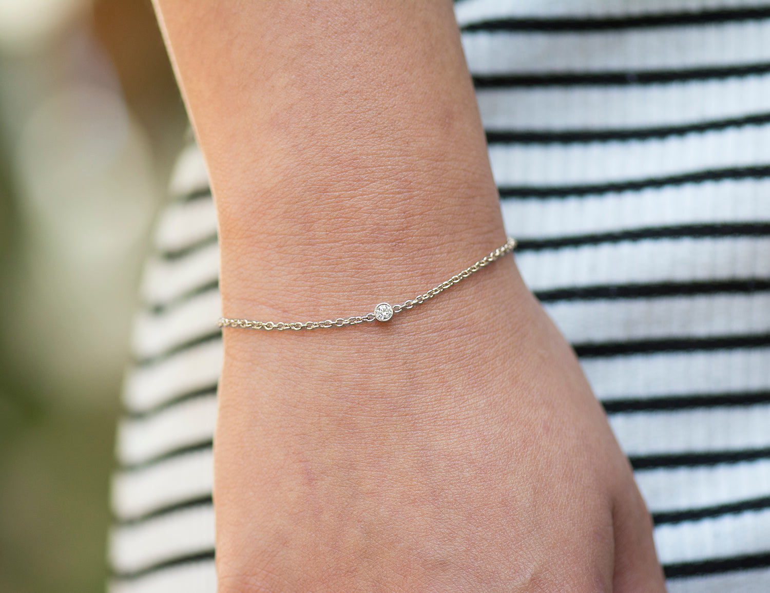 Delicate Diamond Bracelet
