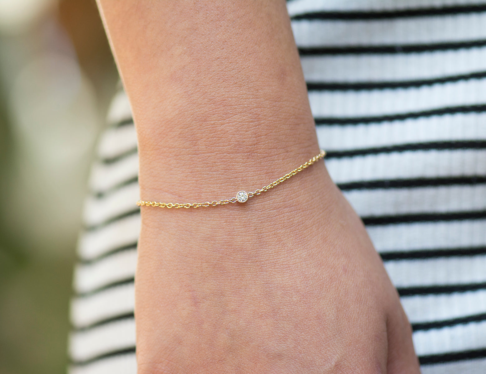 Delicate Diamond Bracelet