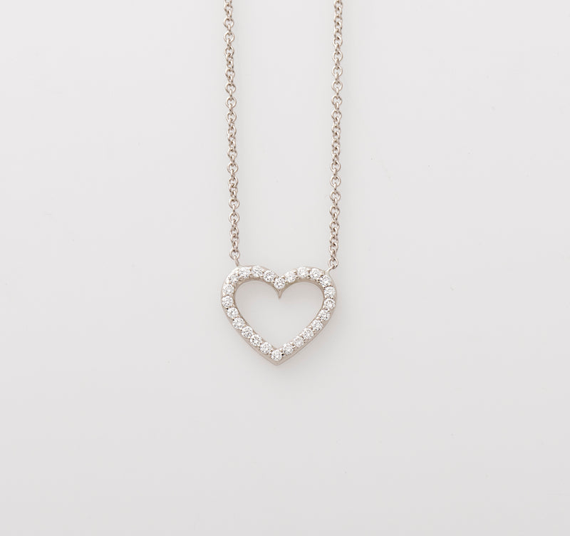 Heart Diamonds Necklace