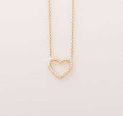 Heart Diamonds Necklace
