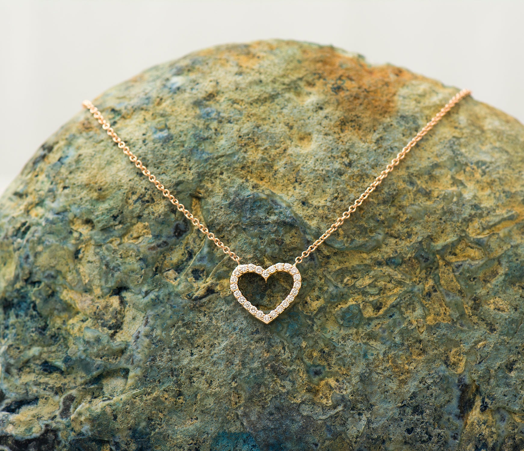 Heart Diamonds Necklace