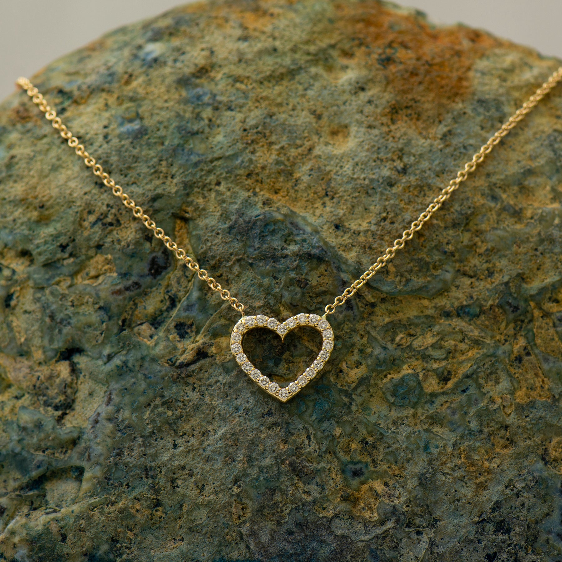 Heart Diamonds Necklace