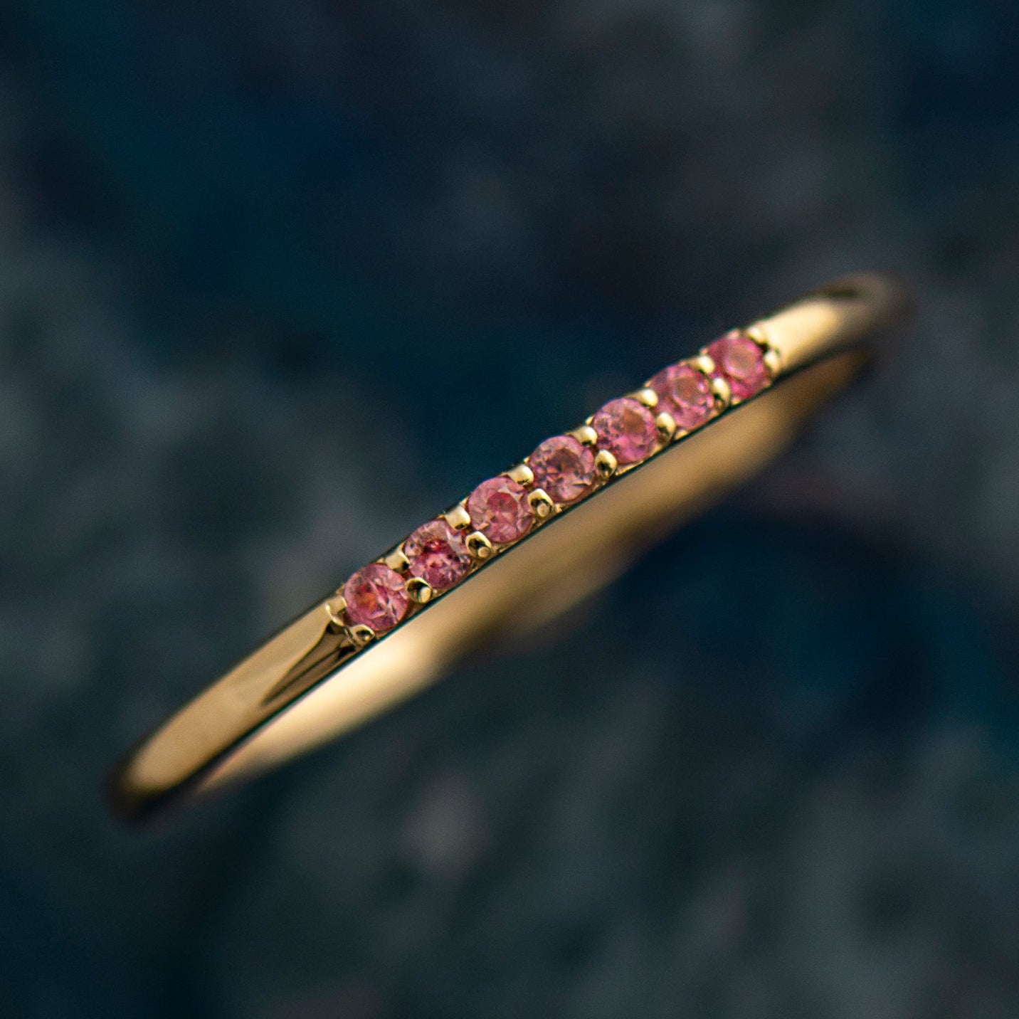 Pink Sapphires Ring